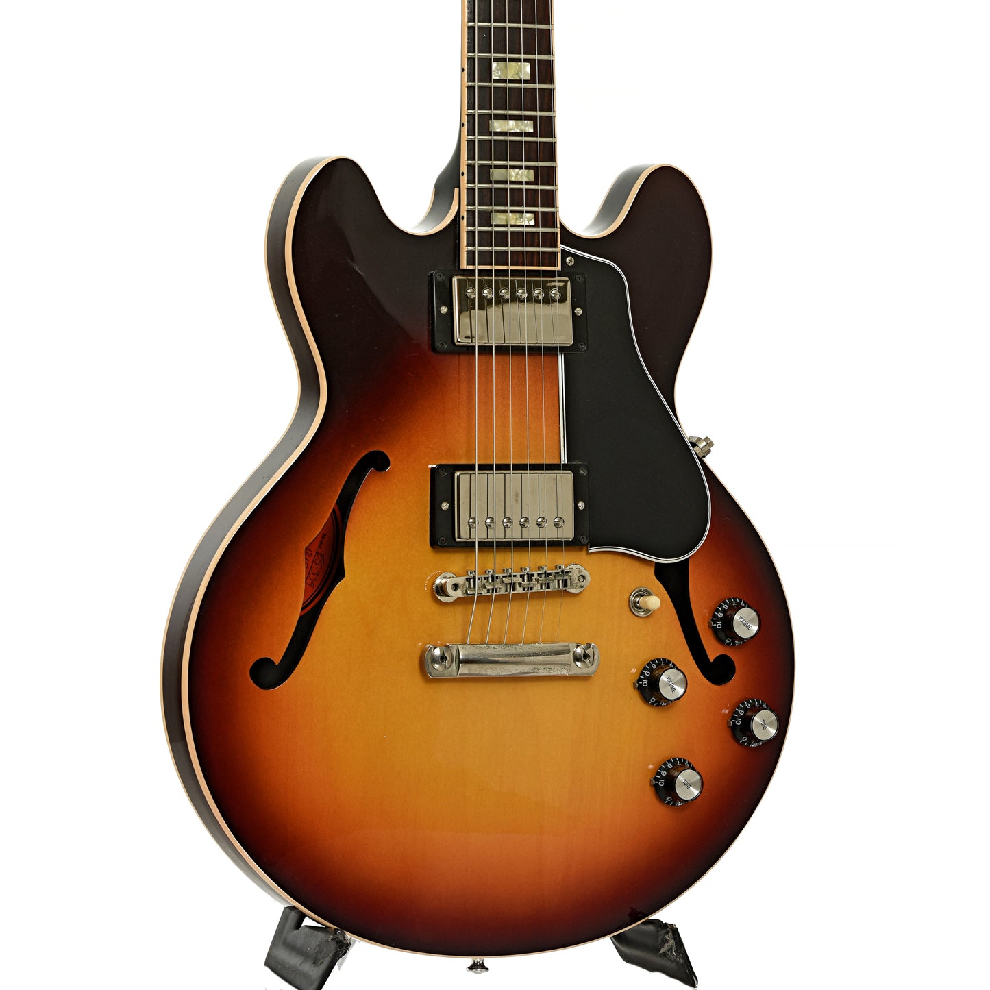 Front and side of Gibson ES-339 Hollowbody Electric Guitar 