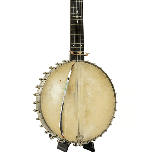 Front and side of Haynes Bay State Model 325 Open Back Banjo