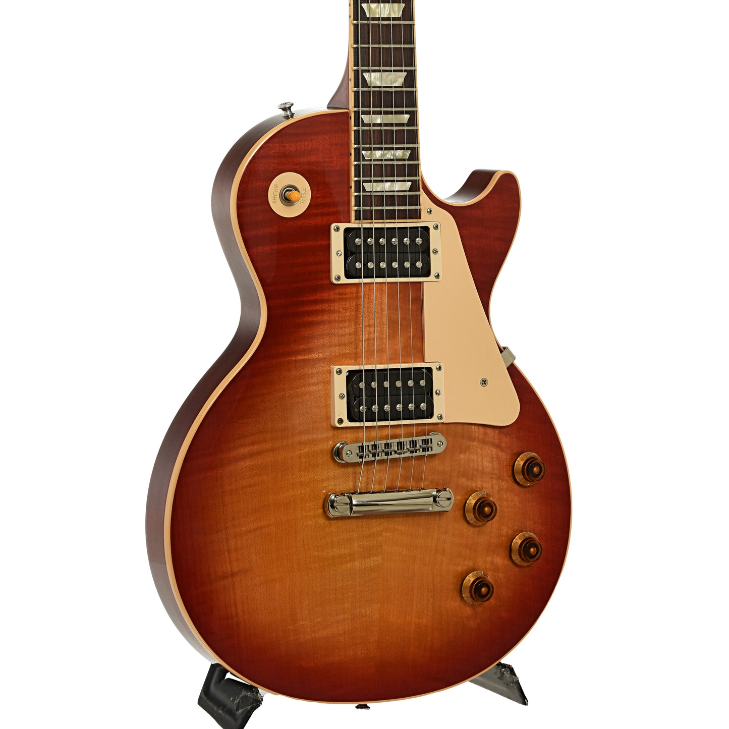 Front and side of Gibson Les Paul Classic Antique Electric Guitar