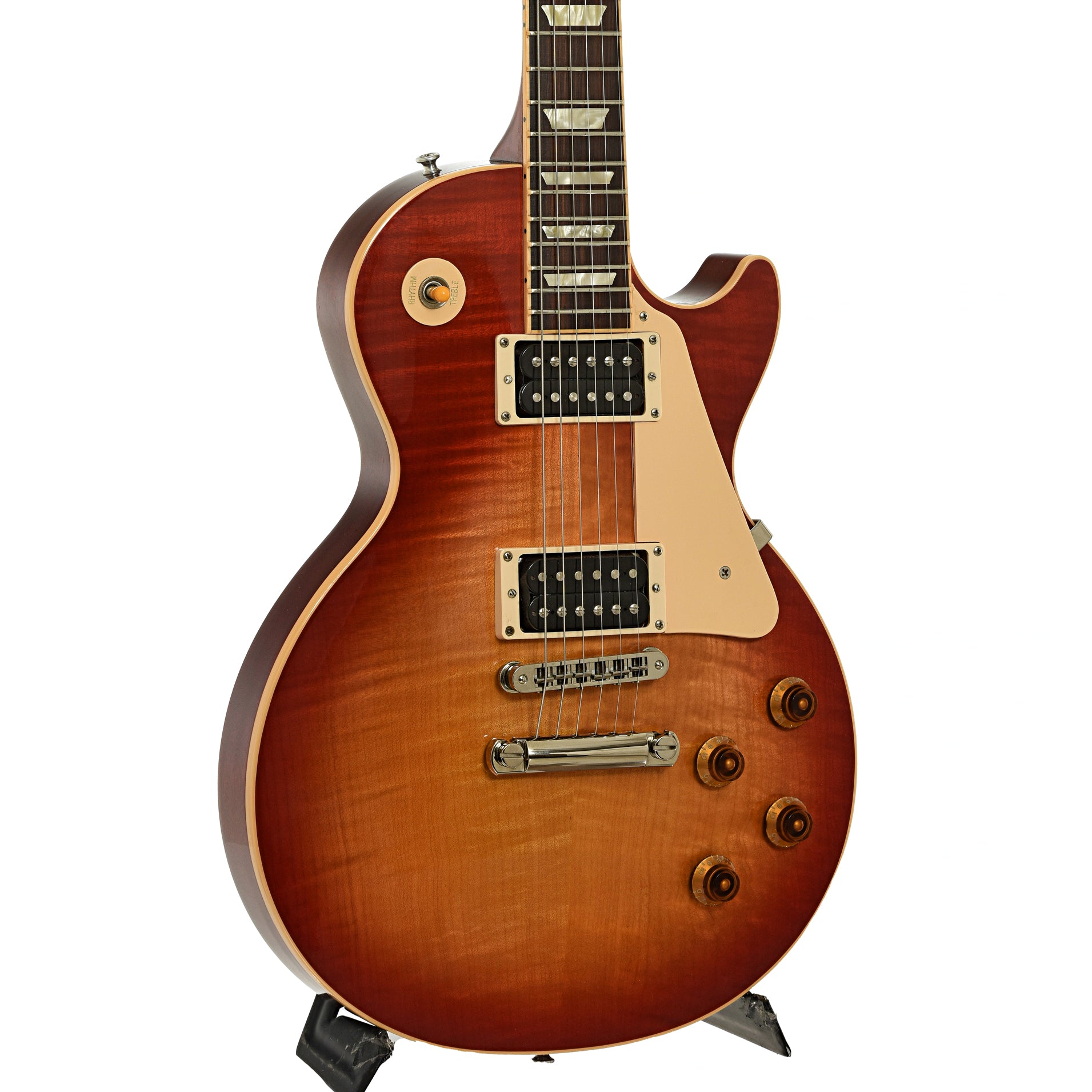 Front and side of Gibson Les Paul Classic Antique Electric Guitar