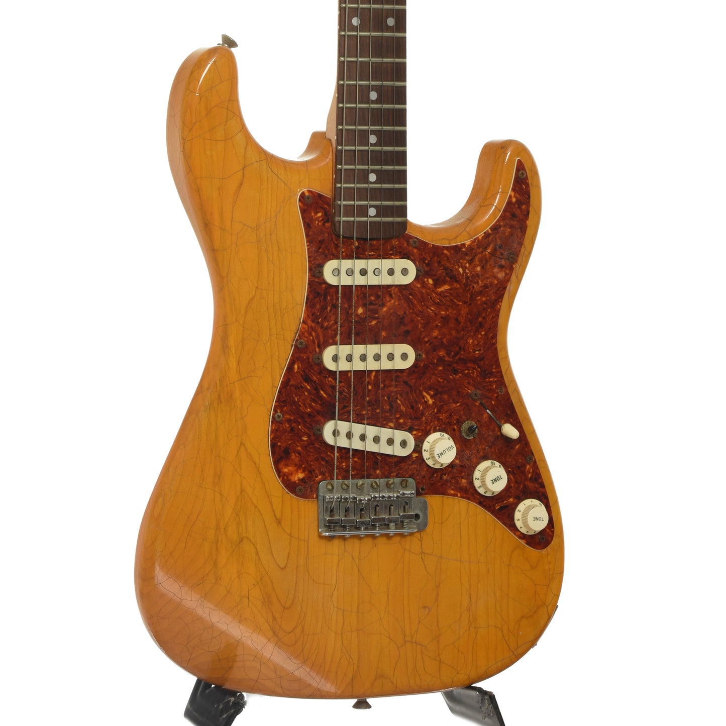 Front and side of Parts Part-o-Caster Electric Guitar