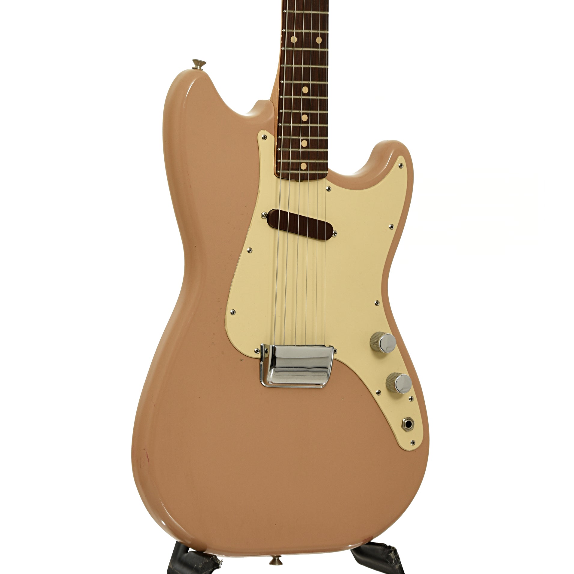 Front and side of Fender Musicmaster Electric Guitar