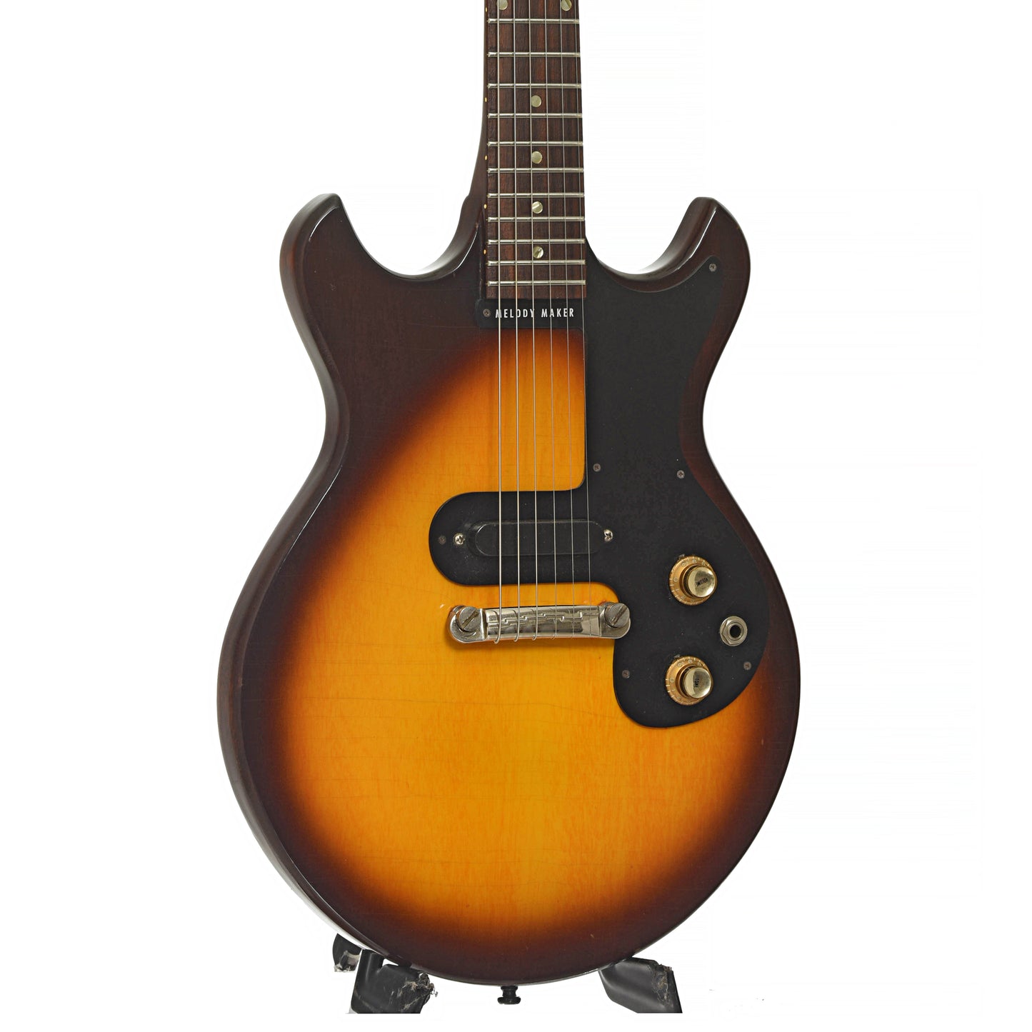 Front and side of Gibson Melody Maker Electric Guitar