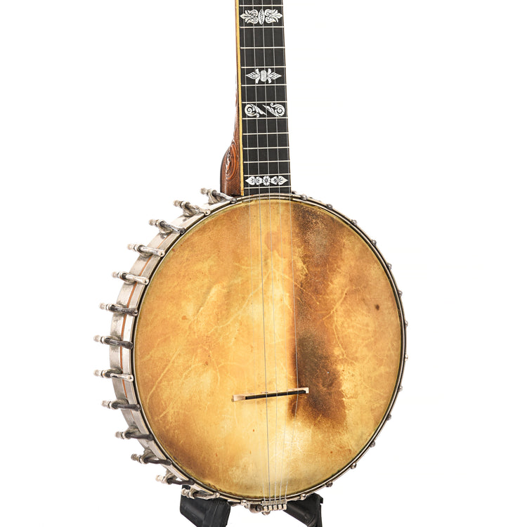 Front and side of Fairbanks Whyte Laydie No.7 Banjo