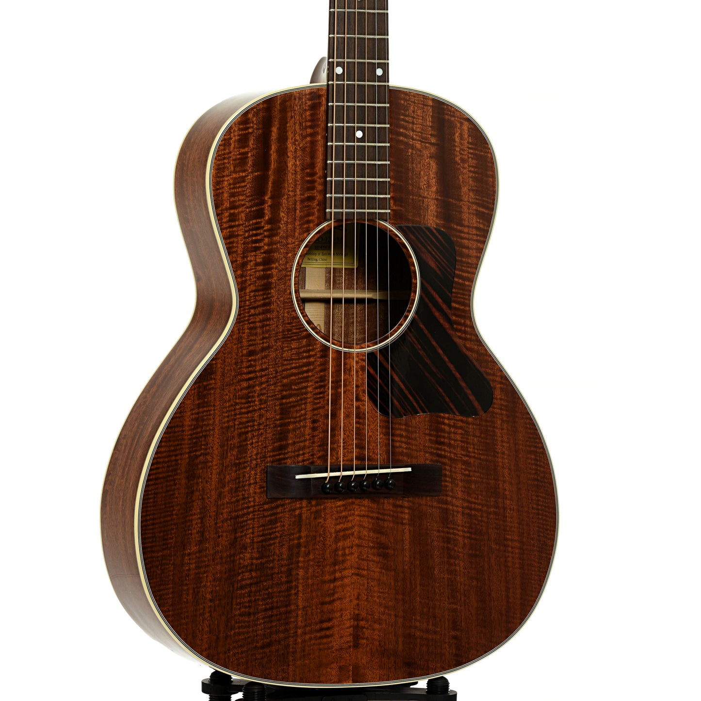 Front and side of Eastman E10 OO-12F-M Acoustic Guitar 