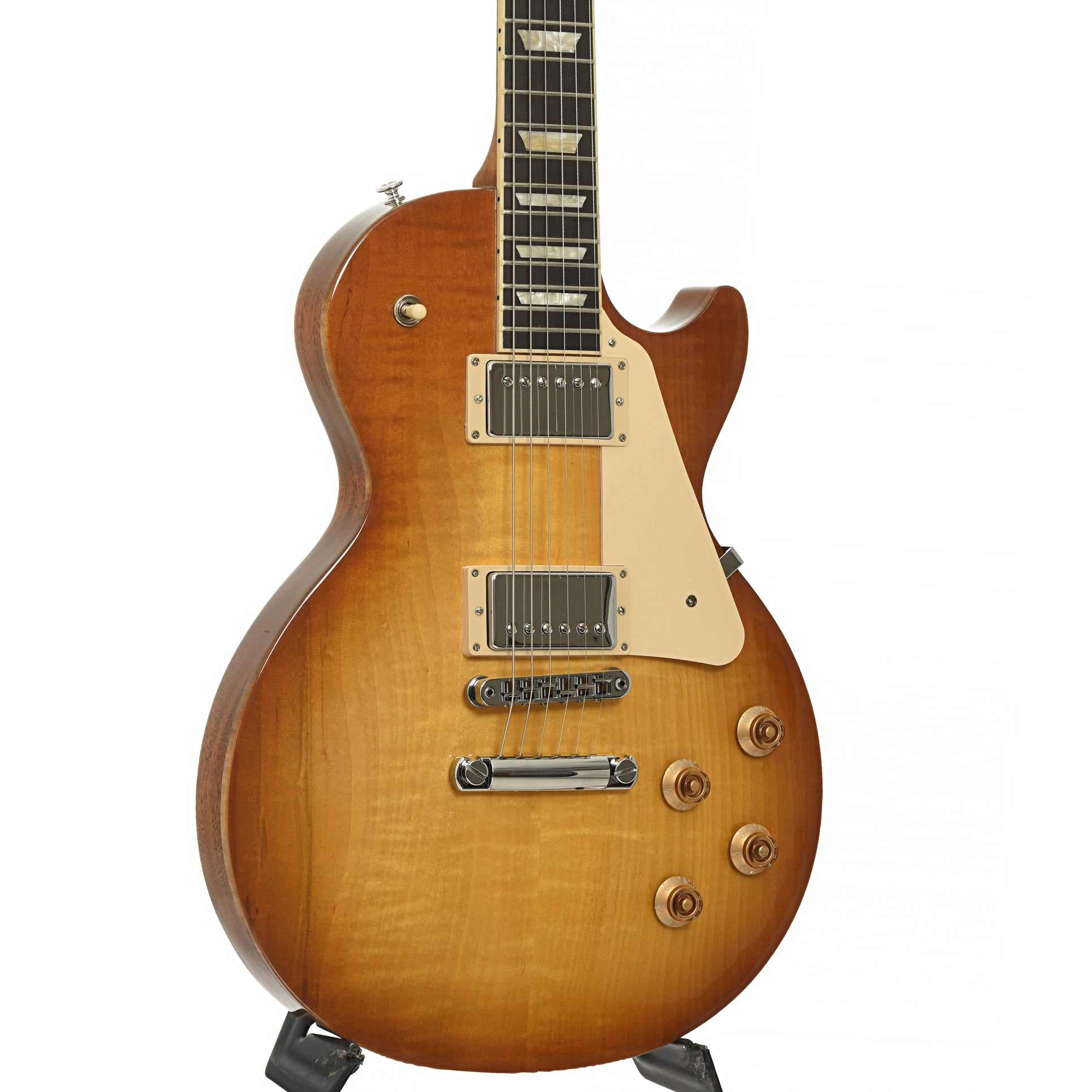 Front and side of Gibson Les Paul Studio Session Electric Guitar 
