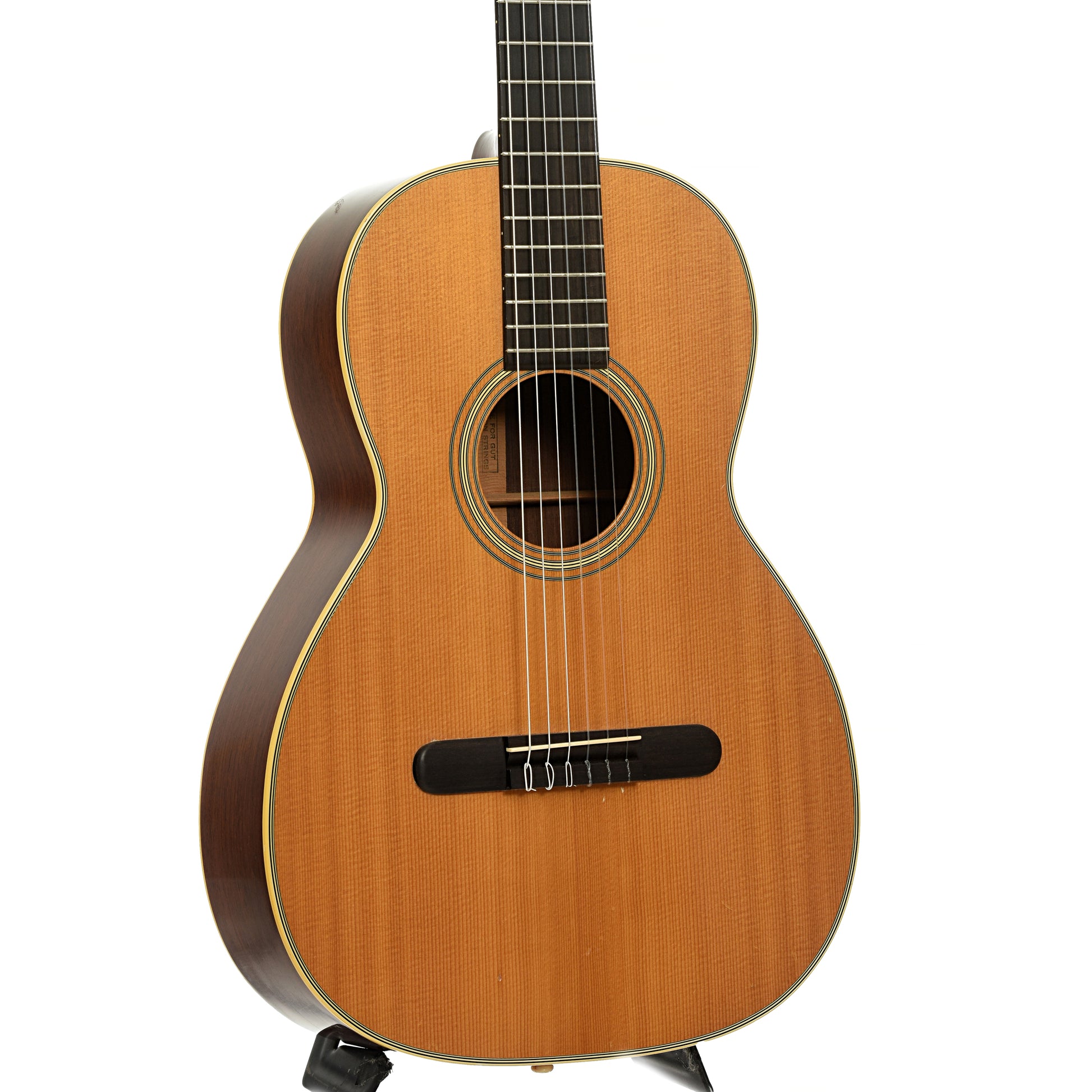 Front and side of Martin 00-28C Classical Acoustic Guitar 