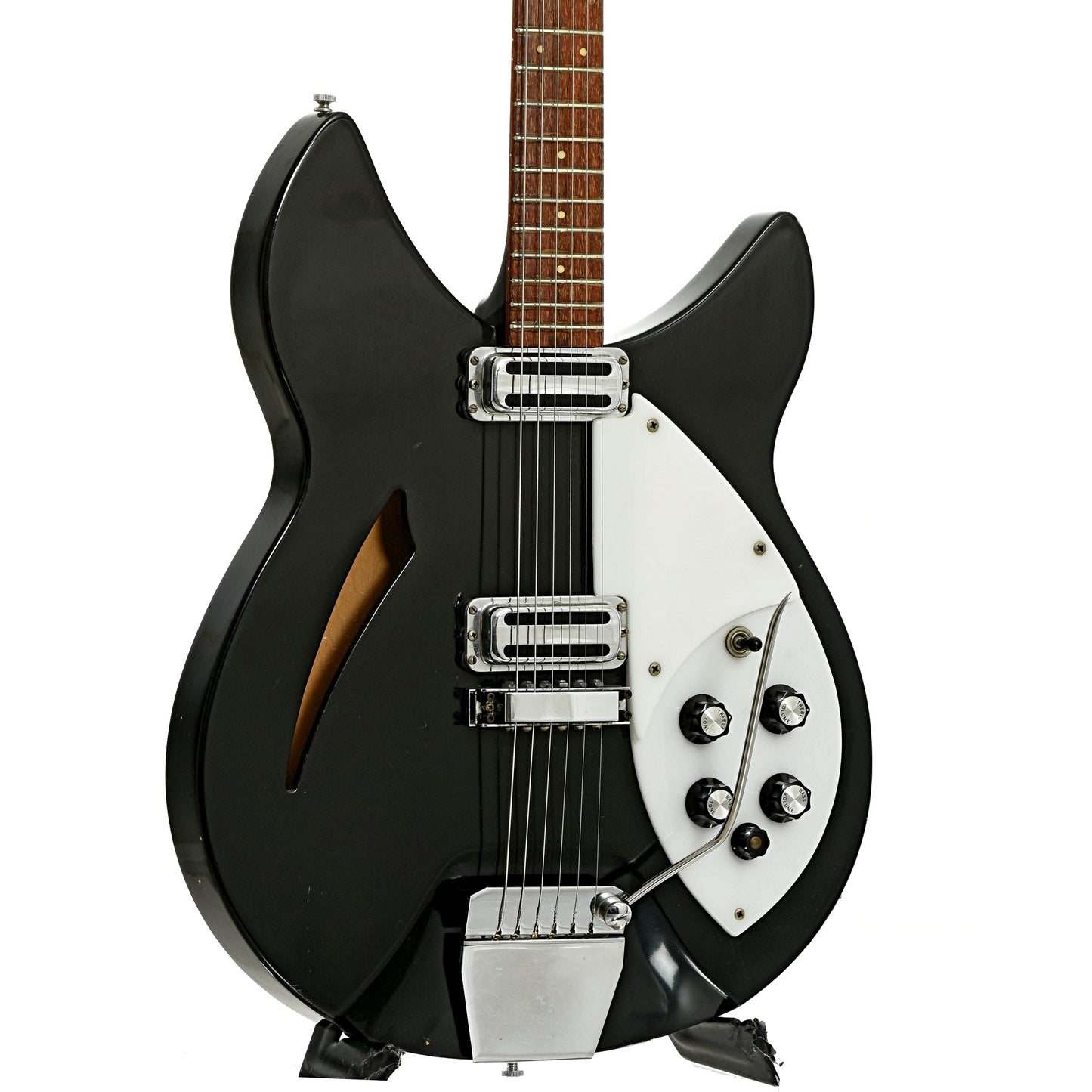 Front and side of Rickenbacker 335 Hollowbody Electric Guitar