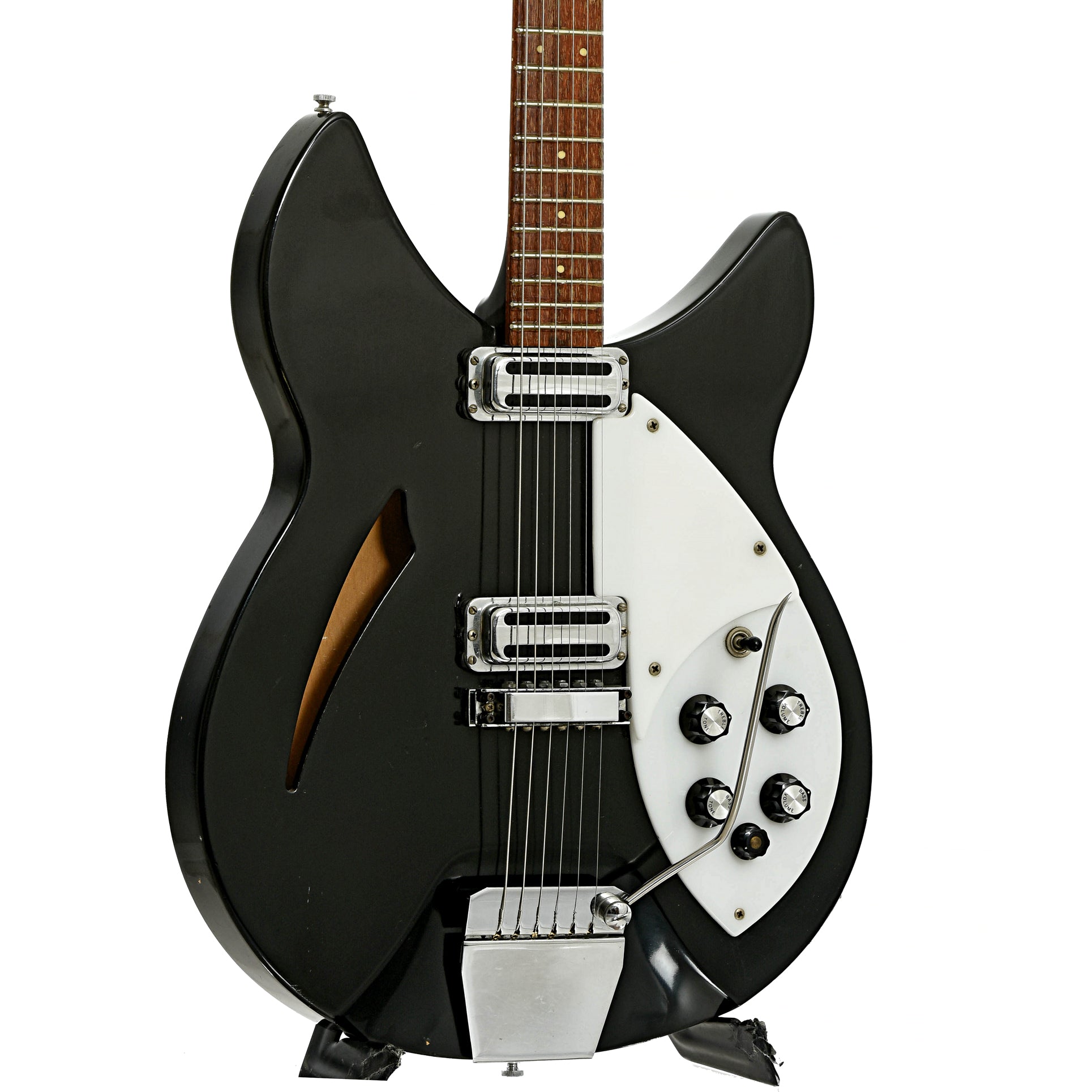 Front and side of Rickenbacker 335 Hollowbody Electric Guitar