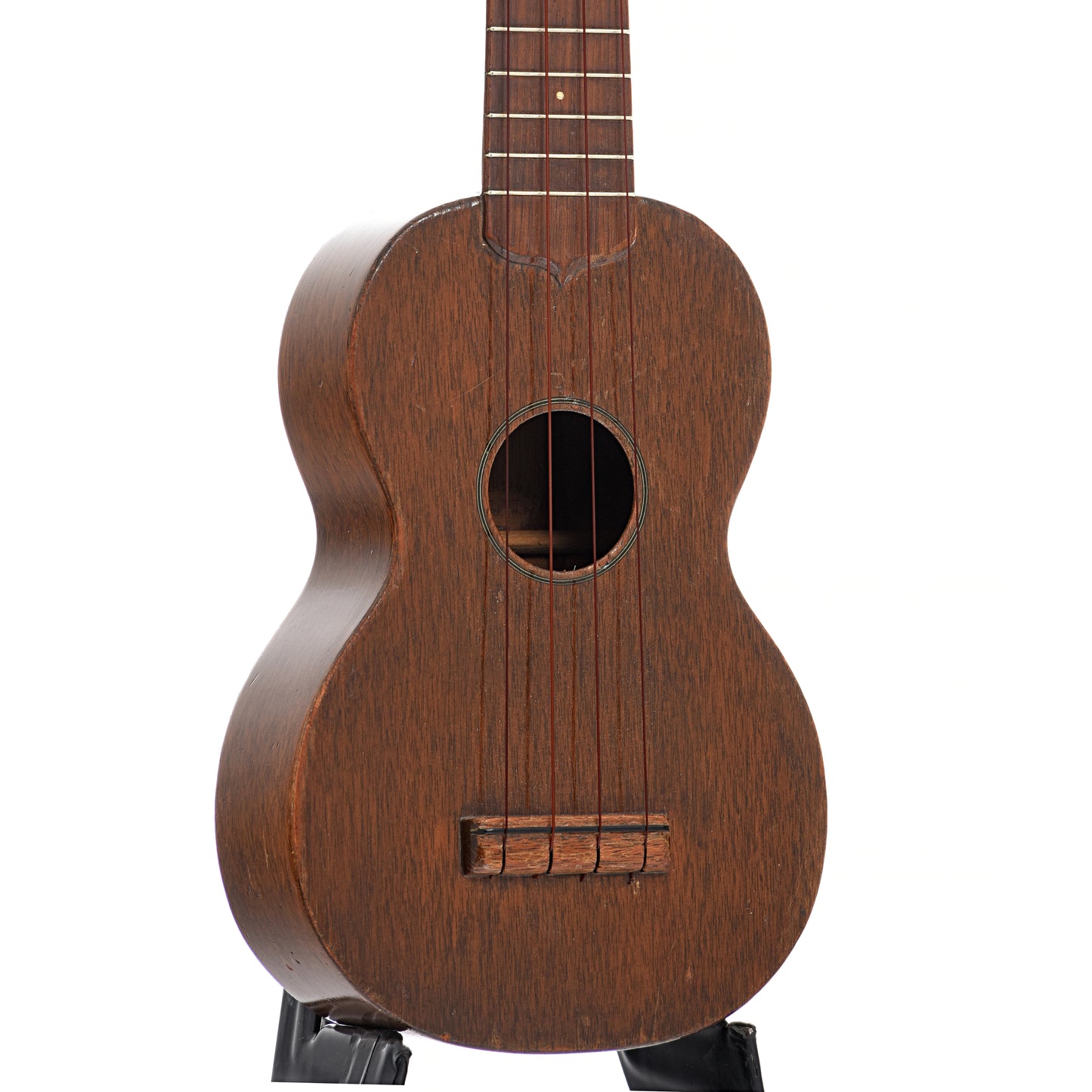 Front and side of Style 0 soprano ukulele