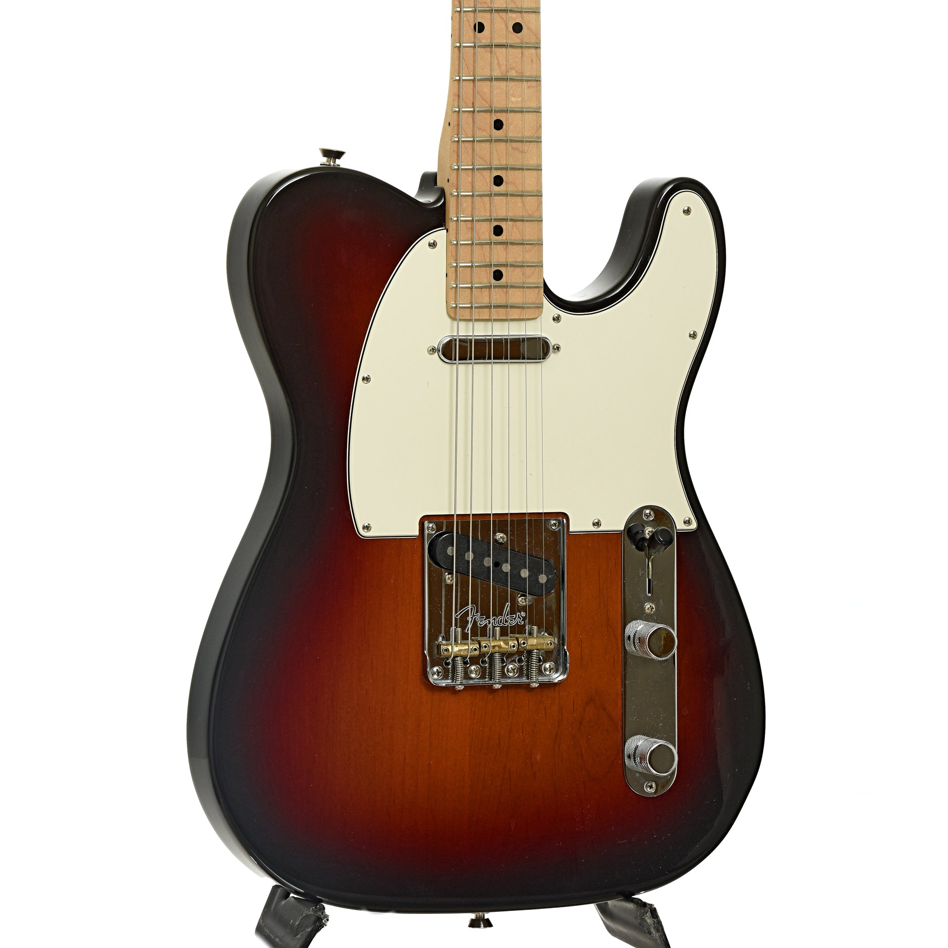 Front and side of Fender American Professional Telecaster Electric Guitar