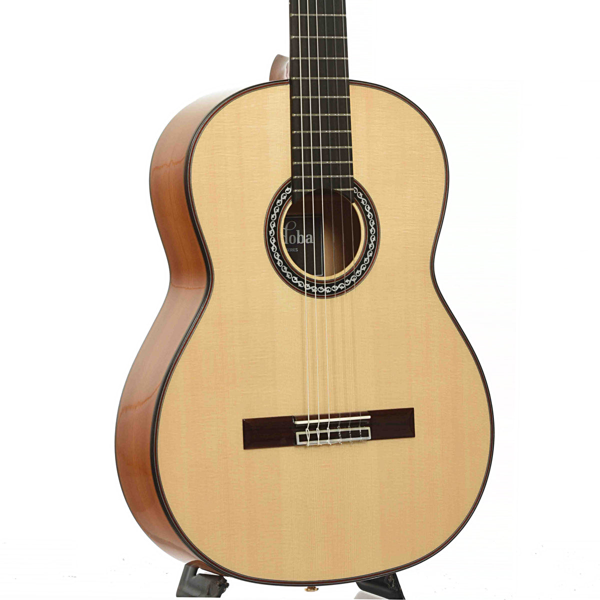 Front and side of Cordoba F-10 Flamenco Guitar
