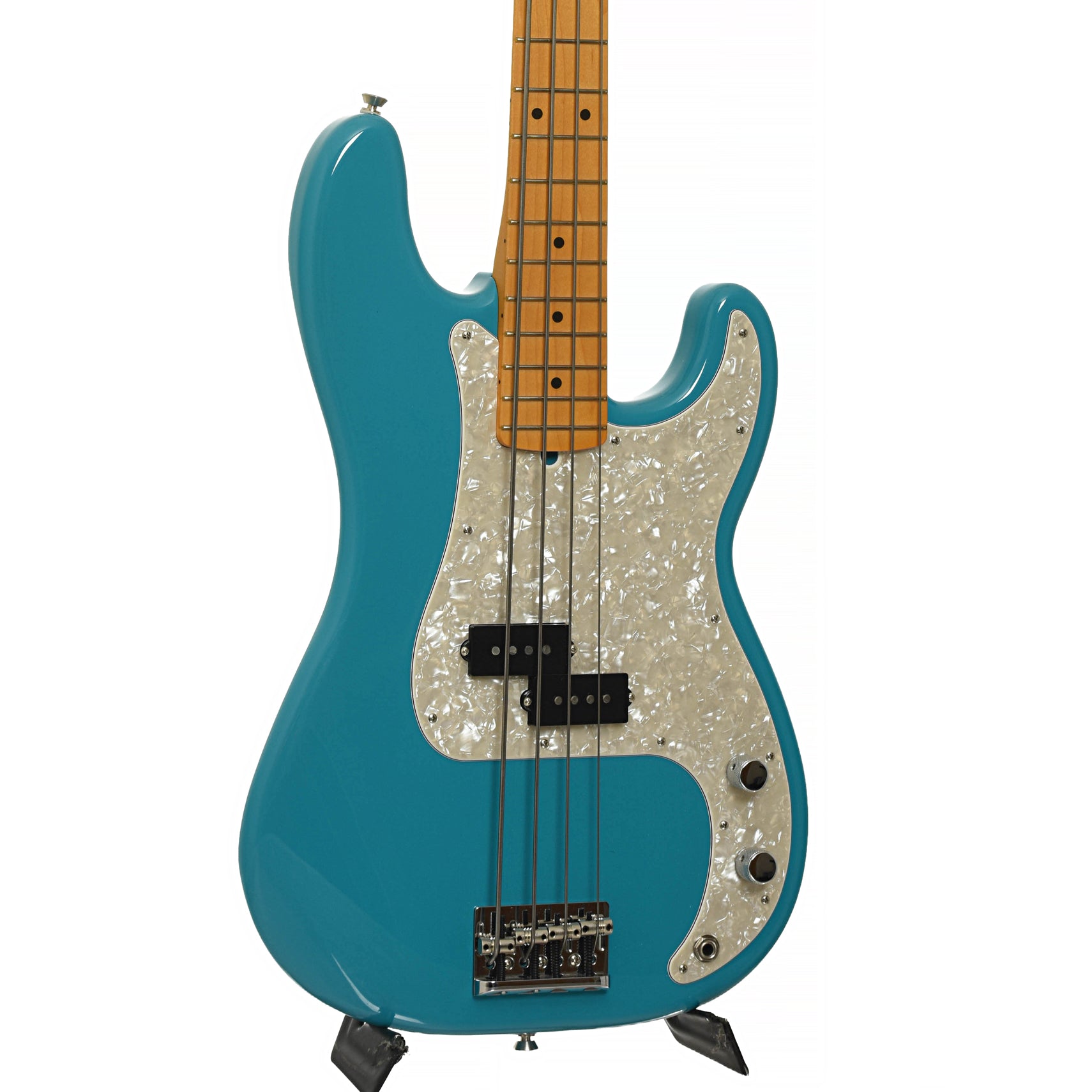 Front and side of Fender American Professional II Precision Electric Bass 