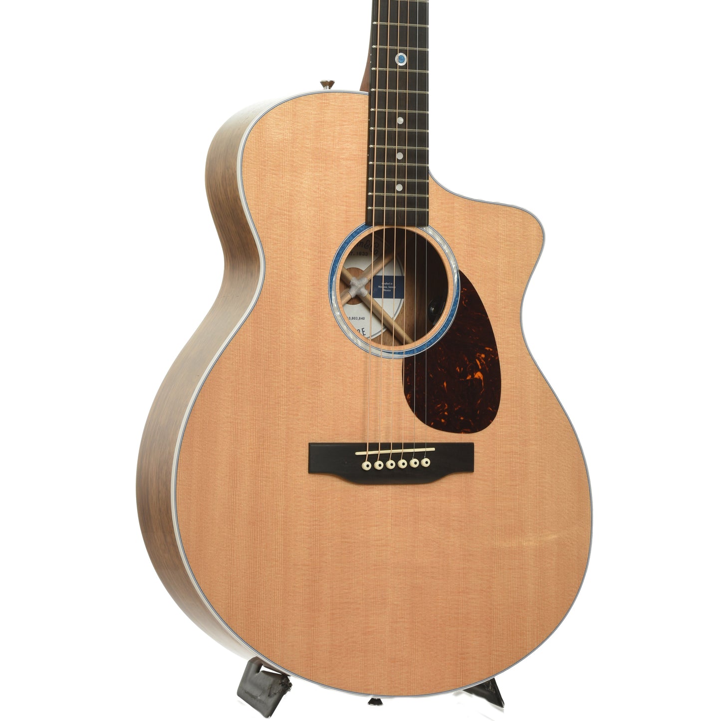 Front and side o fMartin SC-13E Acoustic-Electric Guitar