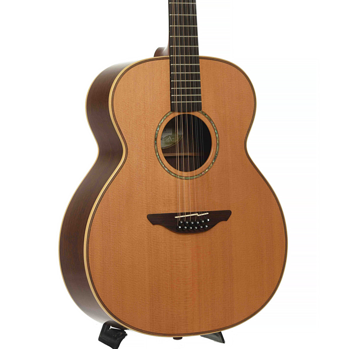 Front & Side of Avalon L32 12-String Acoustic Guitar