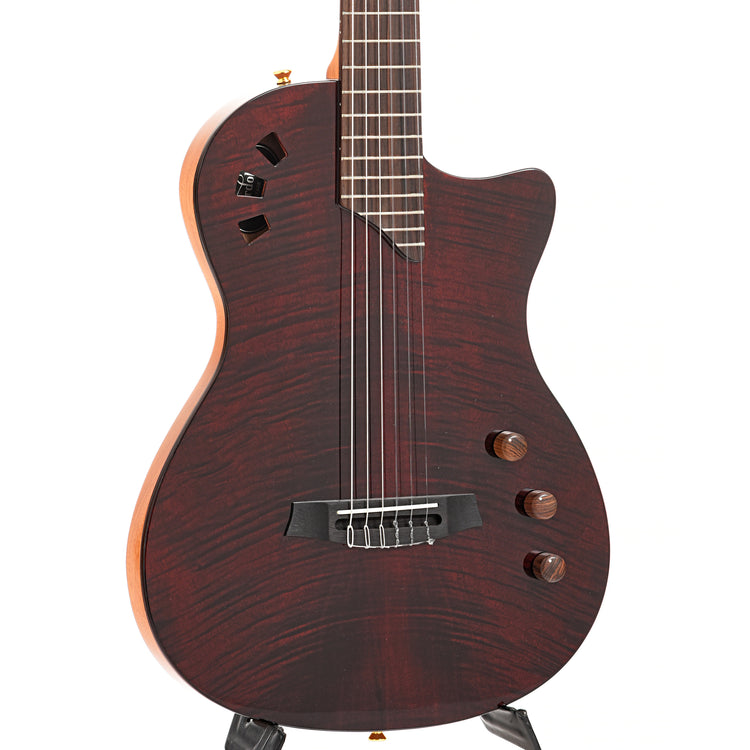Front and side of Cordoba Limited Edition Garnet Stage