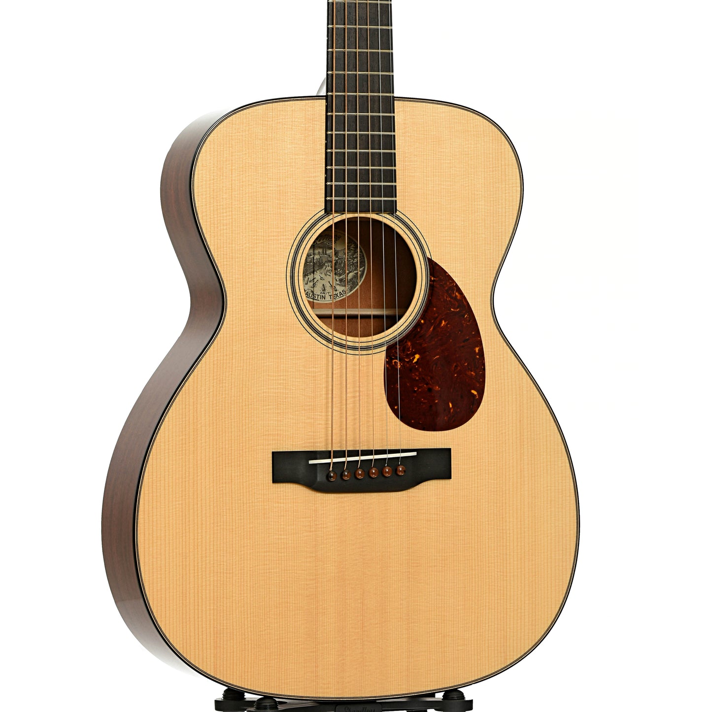 Front and side of Collings OM1T Traditional Acoustic Guitar