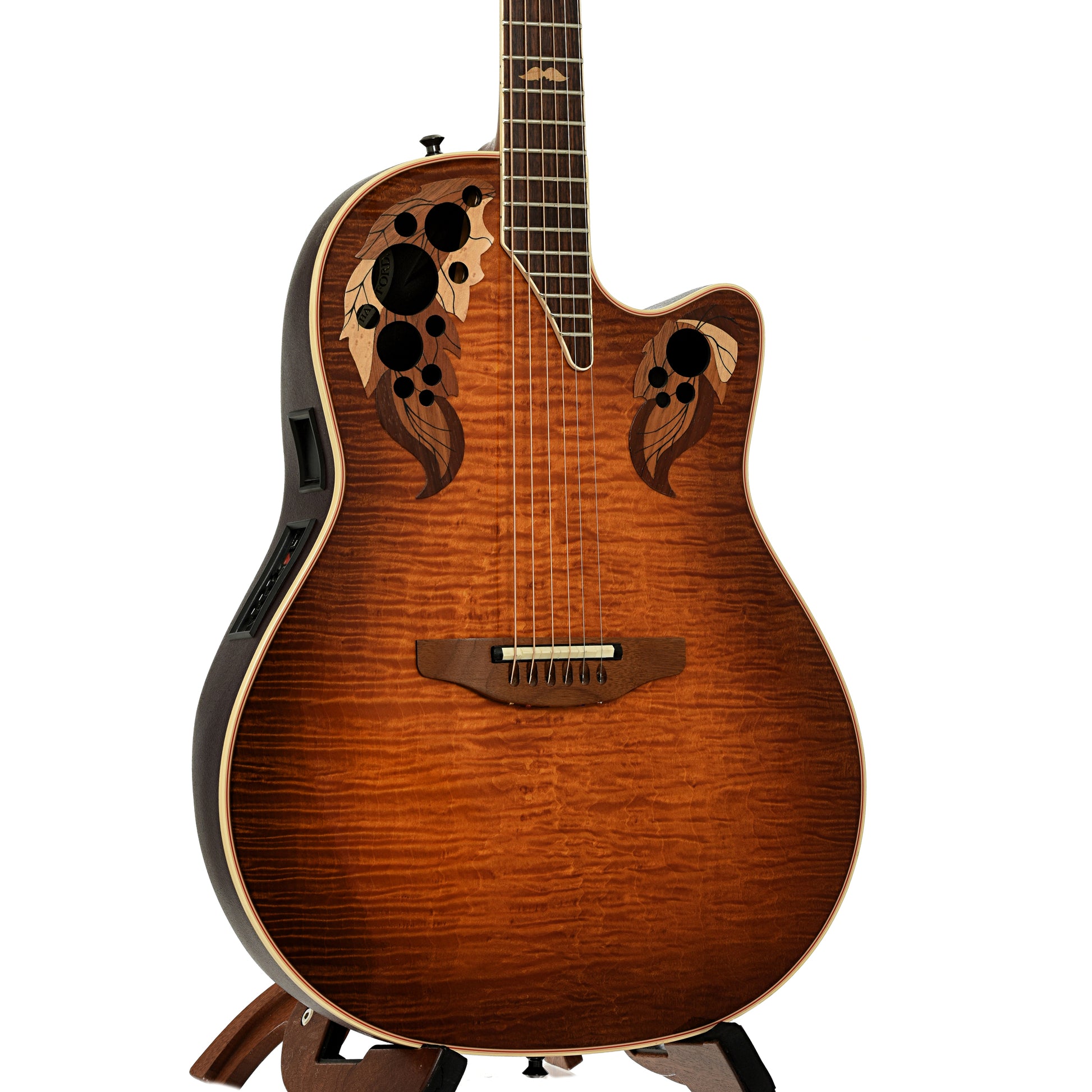 Front and side of Ovation 1998 Collectors' Series Acoustic-Electric Guitar (1998)