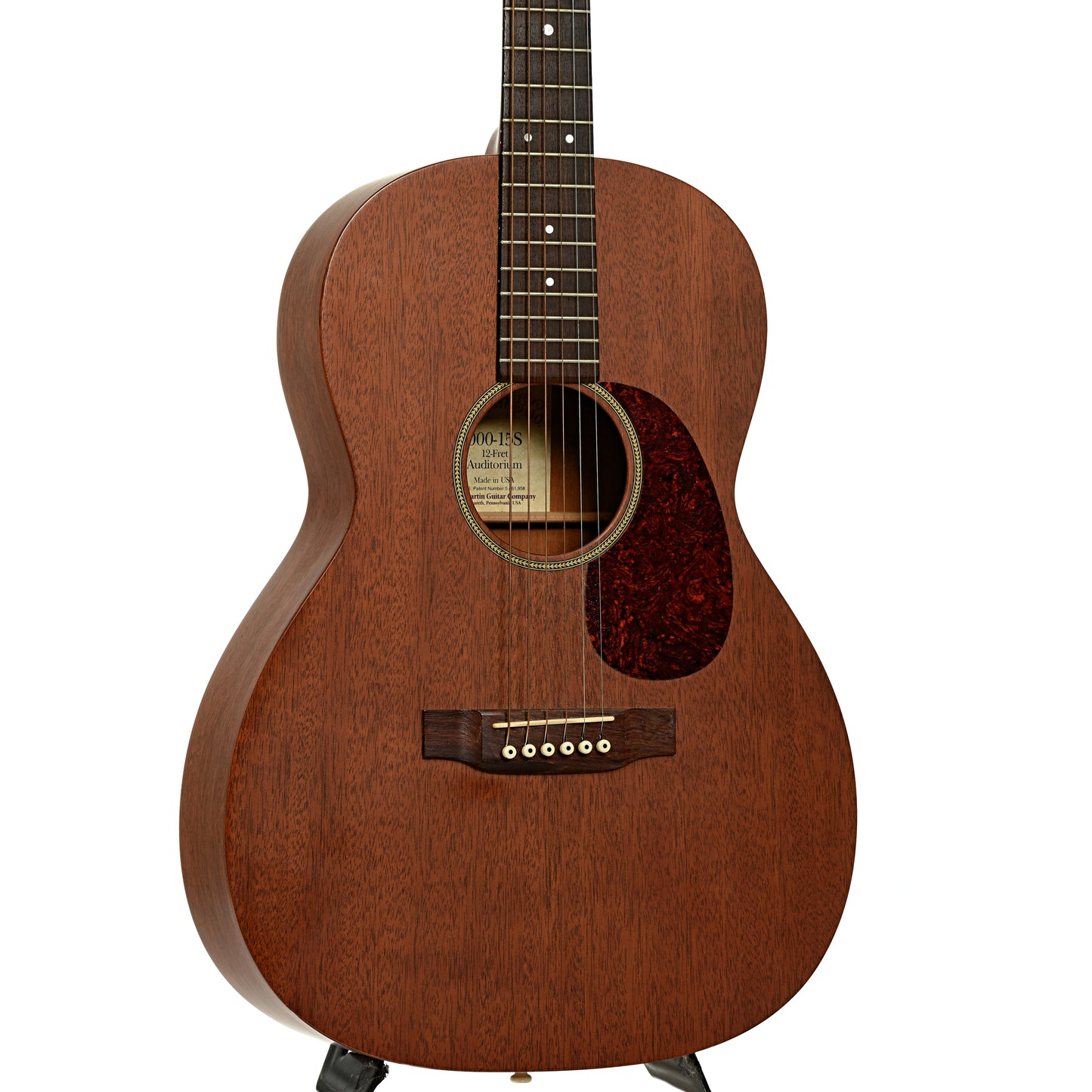 Front and side of Martin 000-15S Acoustic Guitar 