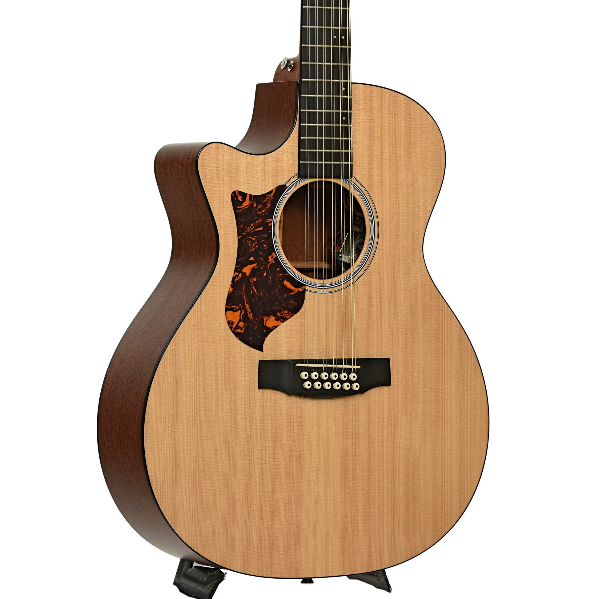 Front and side of Martin GPC12PA4 12-String Acoustic-Electric Guitar LH 