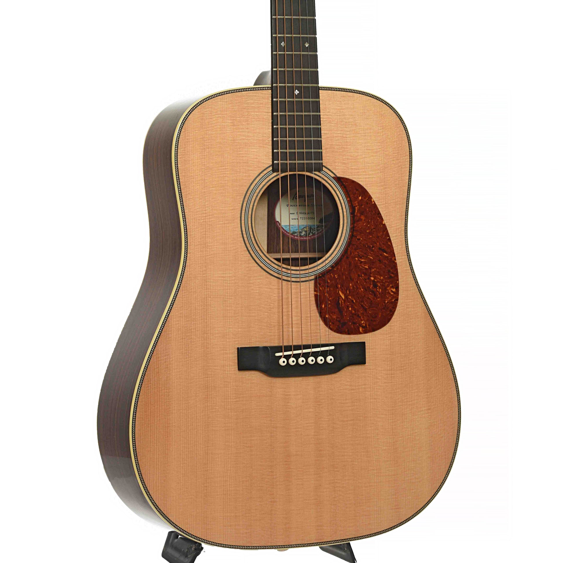 Front and side of Bourgeois Touchstone Series Vintage Dreadnought