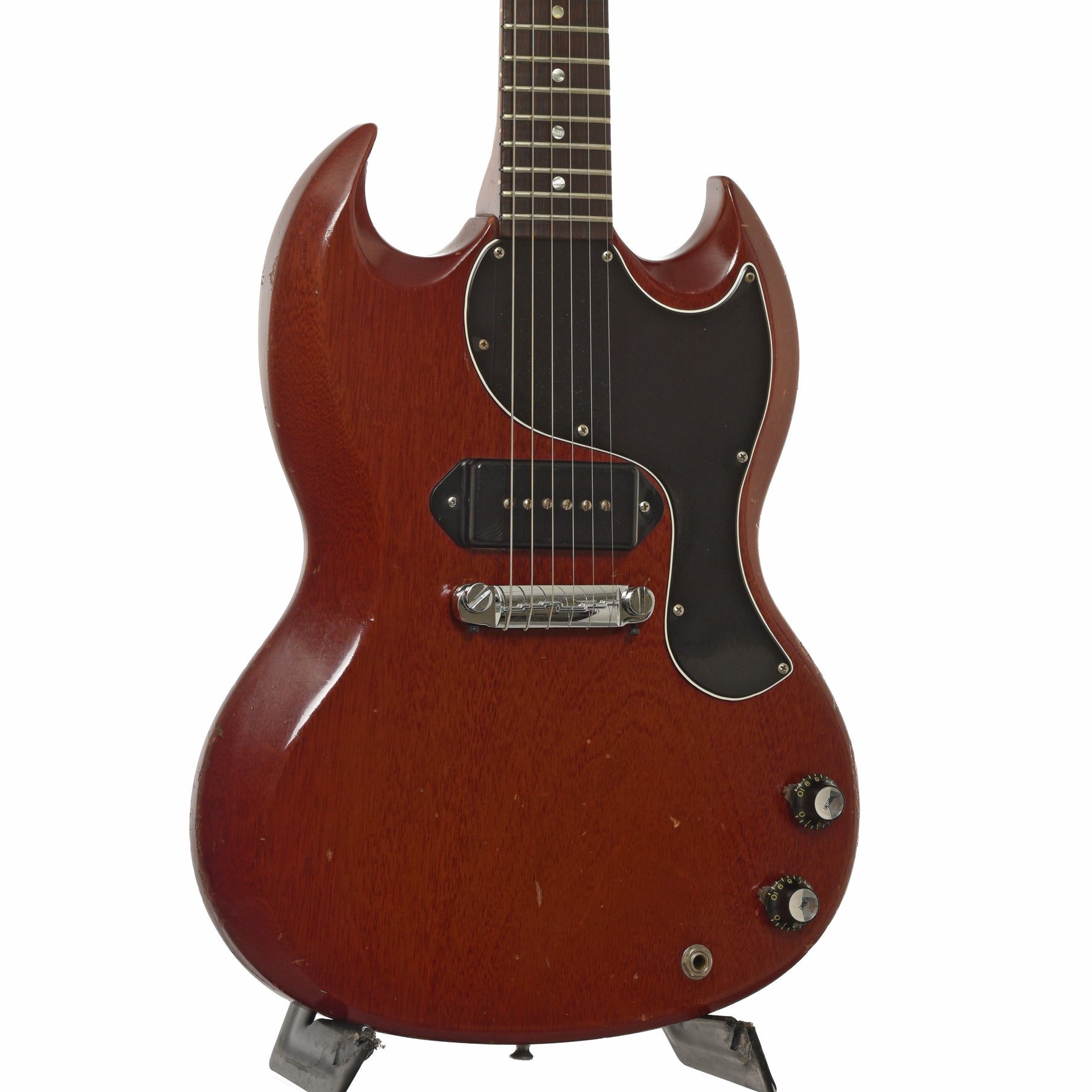 Front and side of Gibson SG Junior Electric Guitar