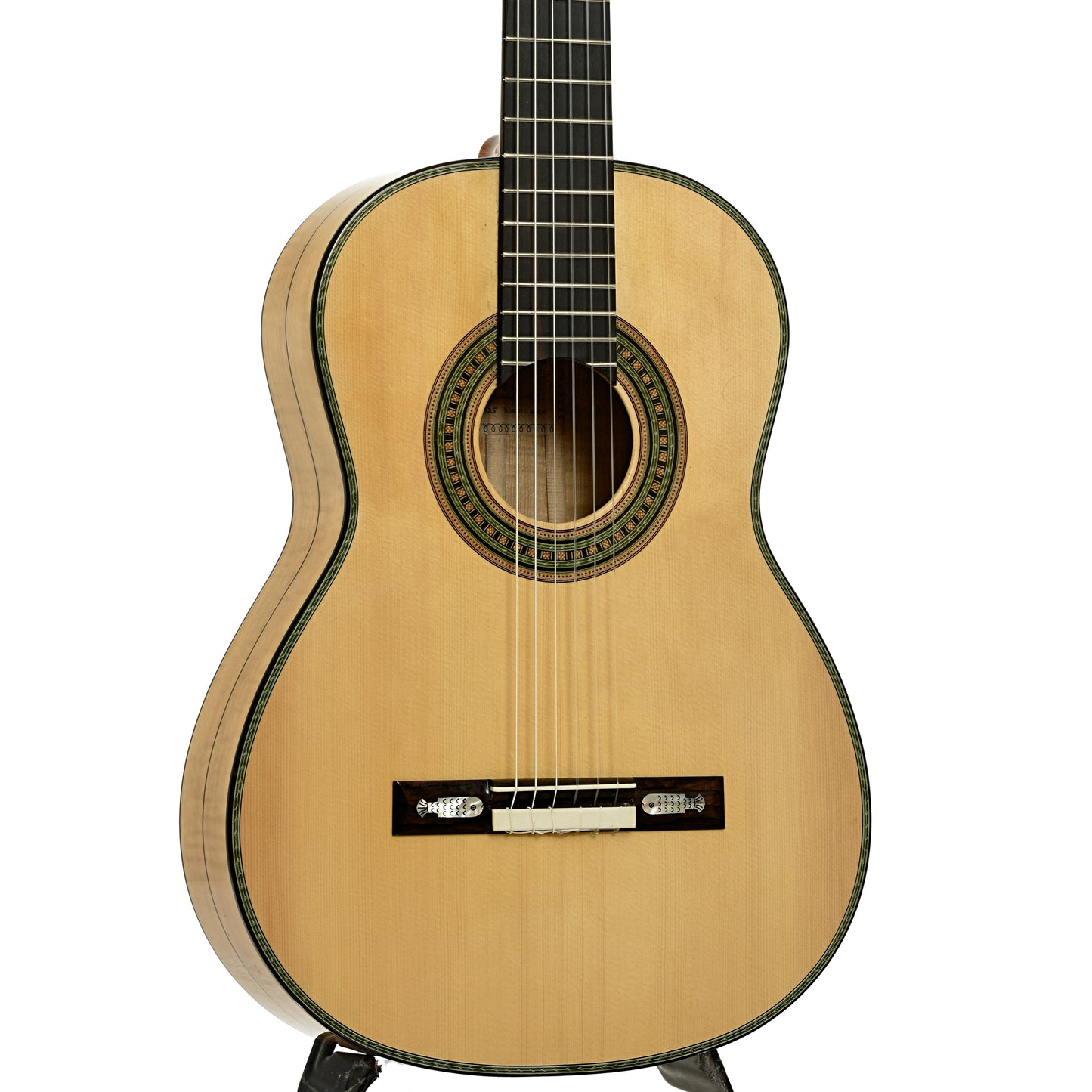 Front and side of Jellinghaus Antonio De Torres 1883 Replica SE49 Acoustic Guitar