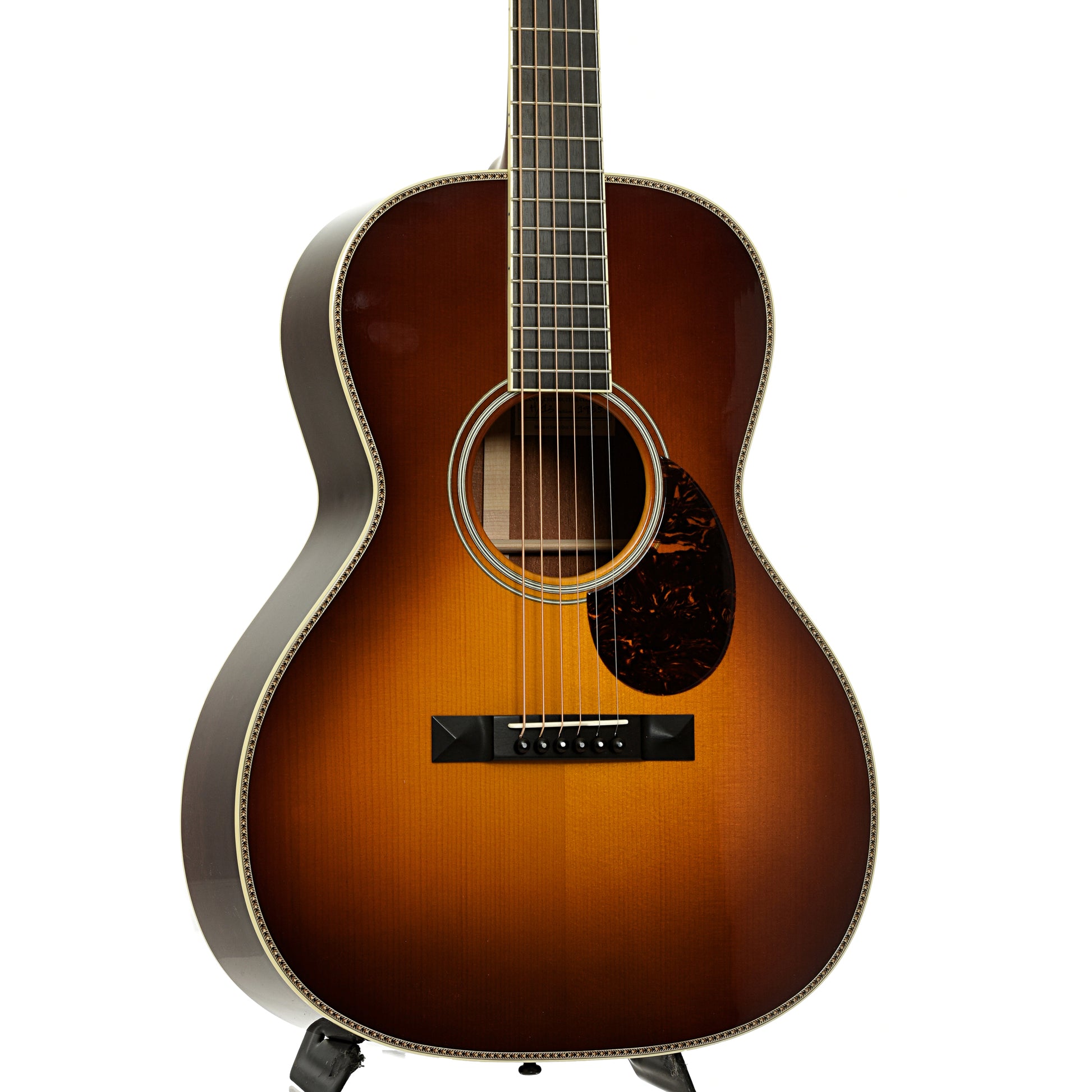 Front and side of Santa Cruz Custom H13 Acoustic Guitar