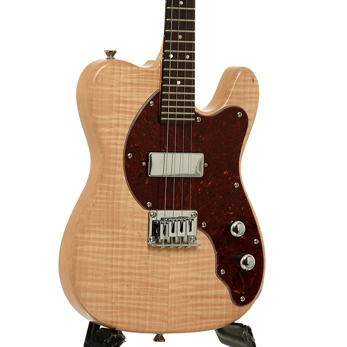 Front and side of J.L. Smith Electric Mandolin