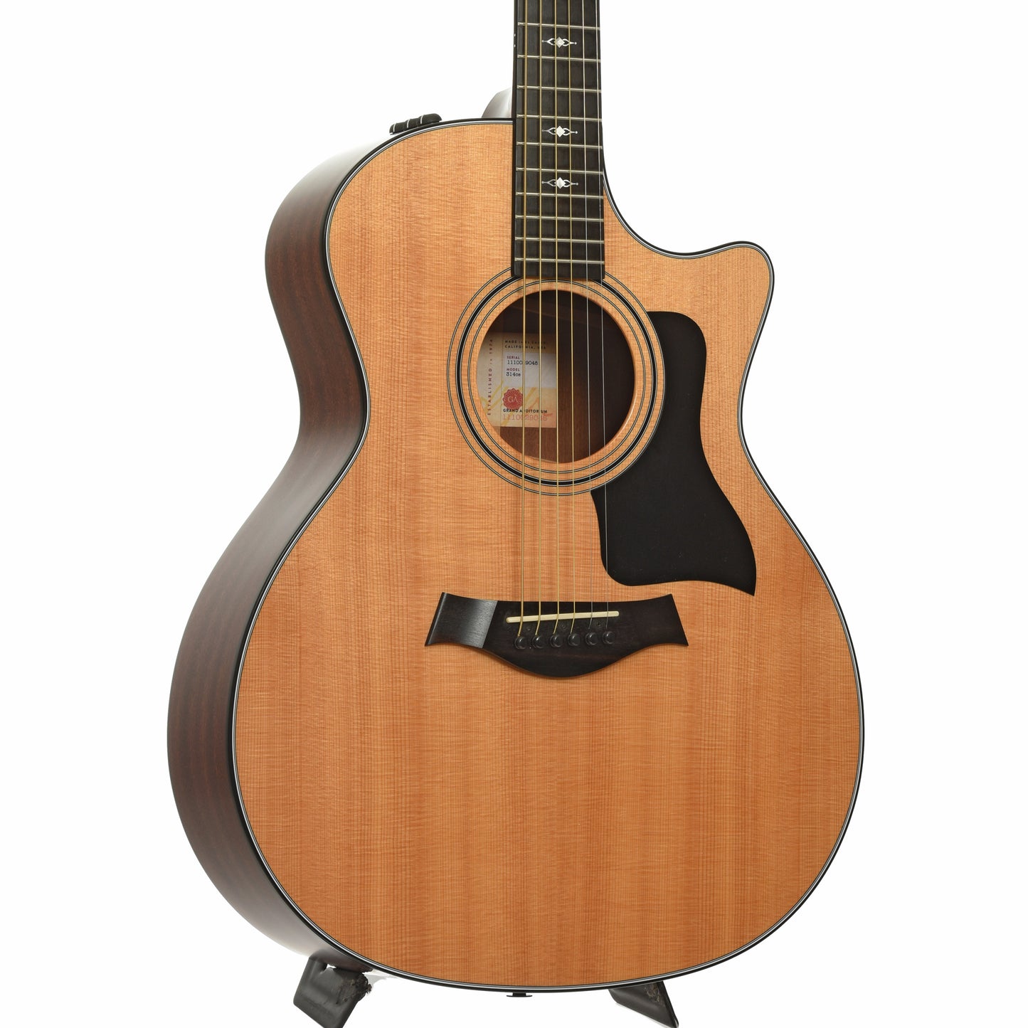 Front and side of Taylor 314ce Acoustic-Electric Guitar 