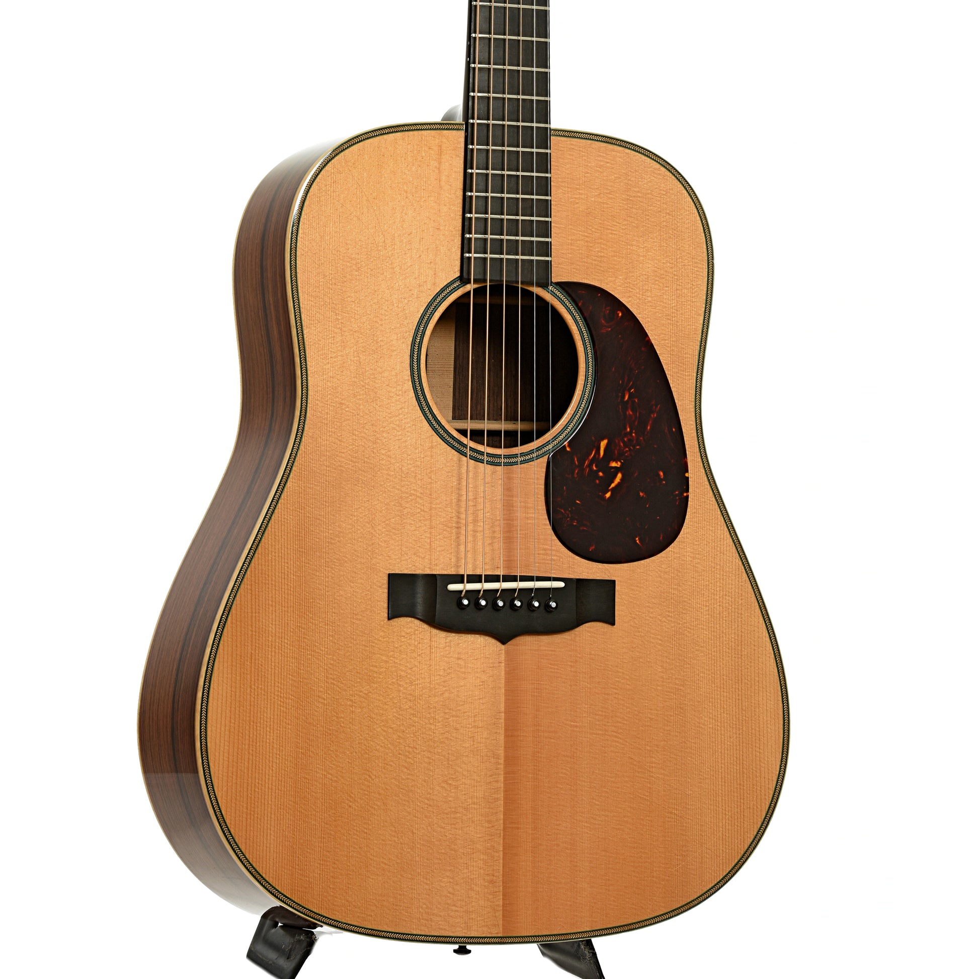 Front and side of East Virginia Guitars FP-R1 Acoustic Guitar