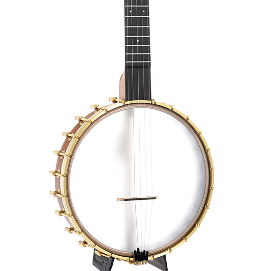 front and sideof Ode Moonlight 11" Openback Banjo