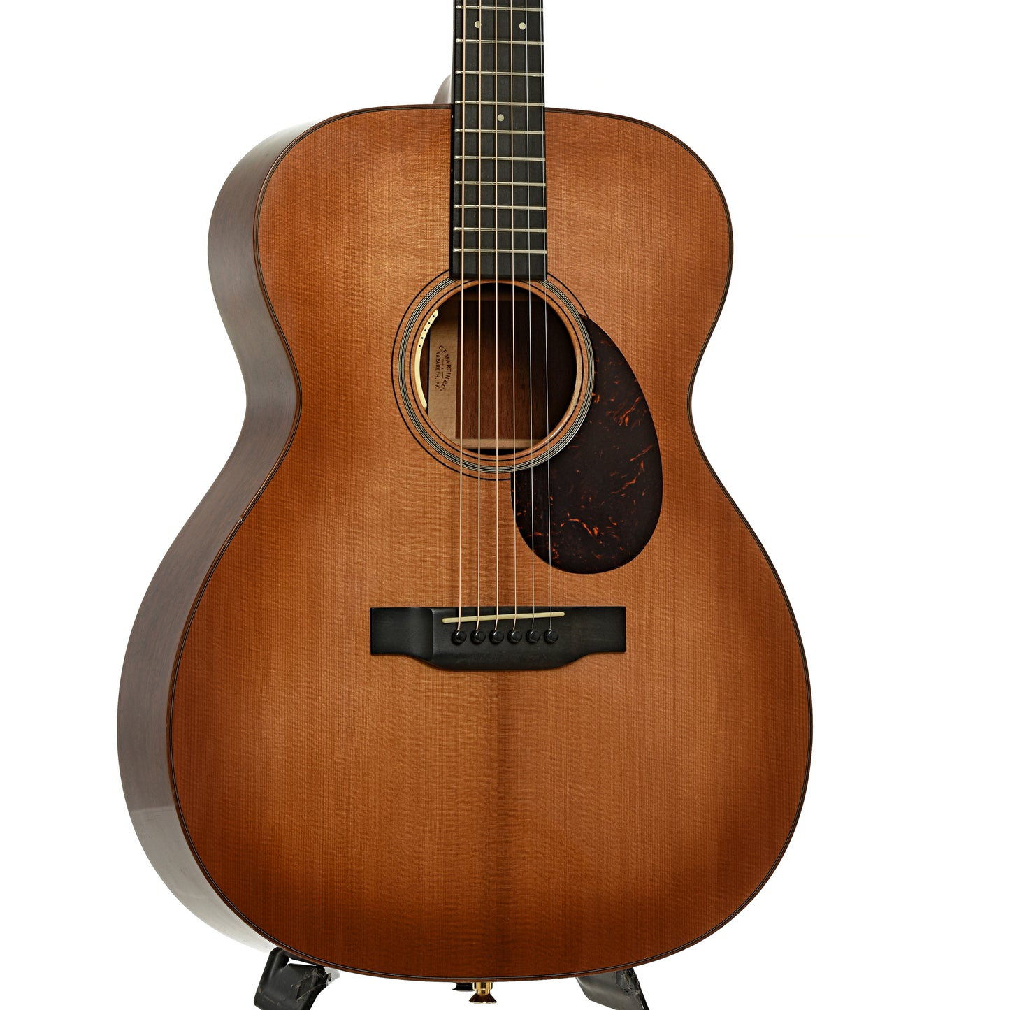 Front and side of Martin Custom 000-18 Acoustic Guitar 