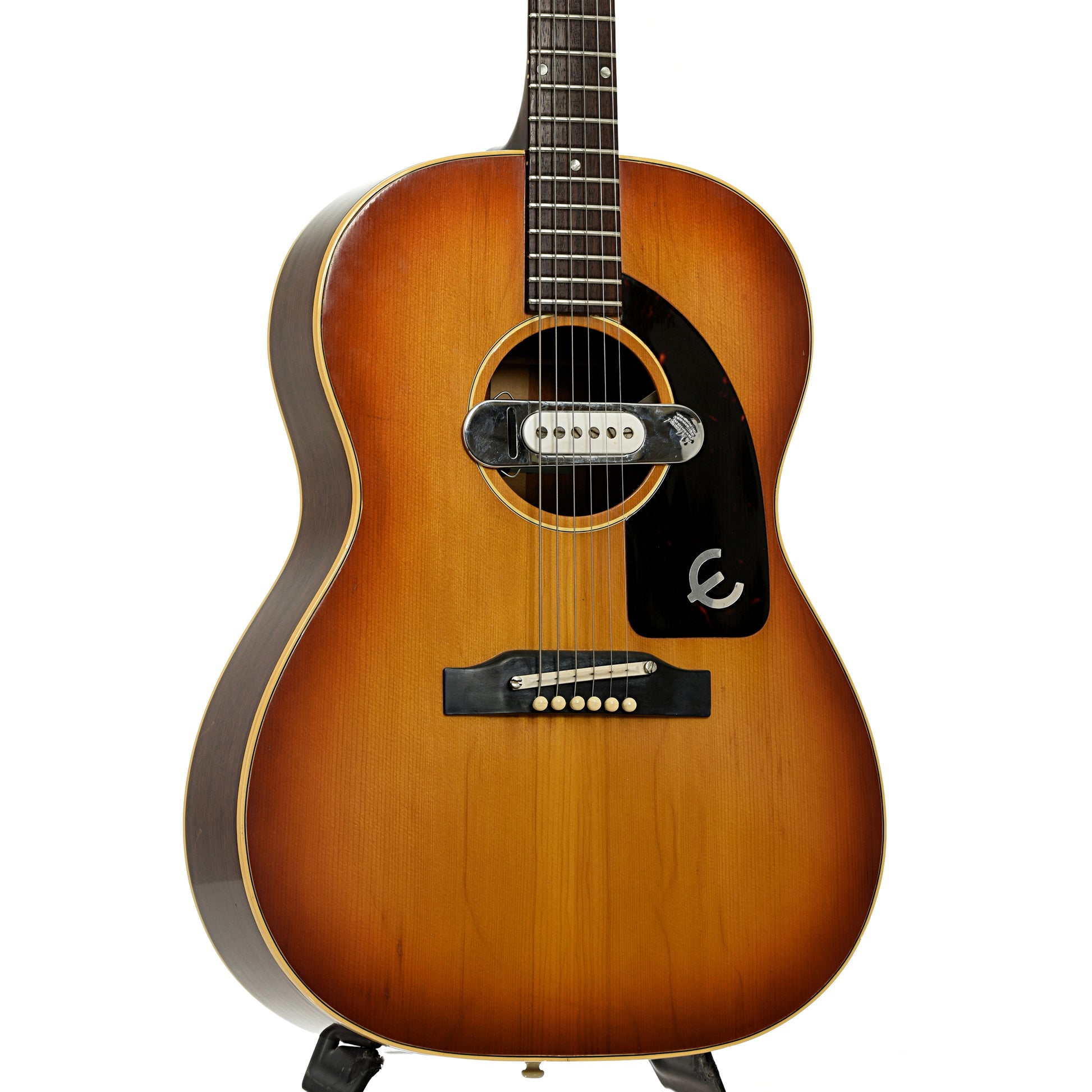 Front and side of Epiphone FT-45 Cortez Acoustic Guitar