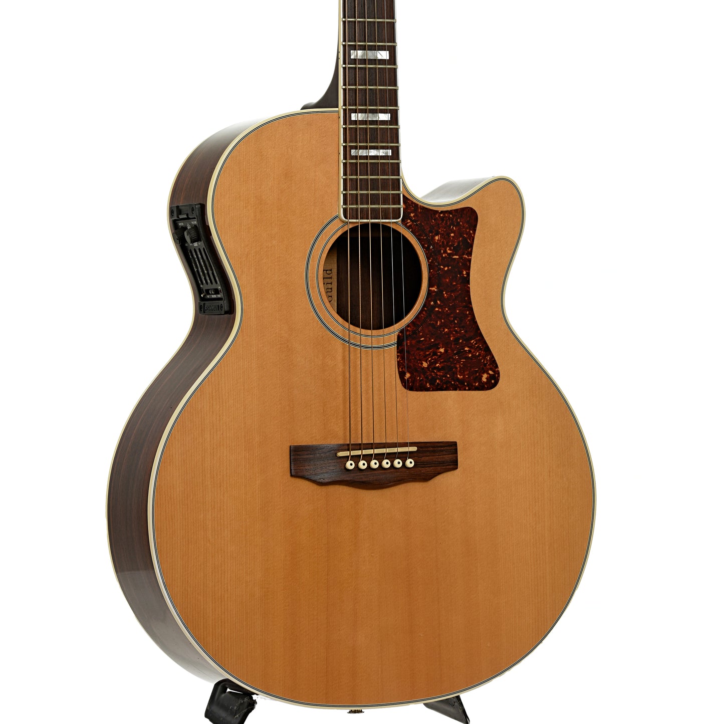 Front and side of Guild F47RCE Acoustic-Electric Guitar