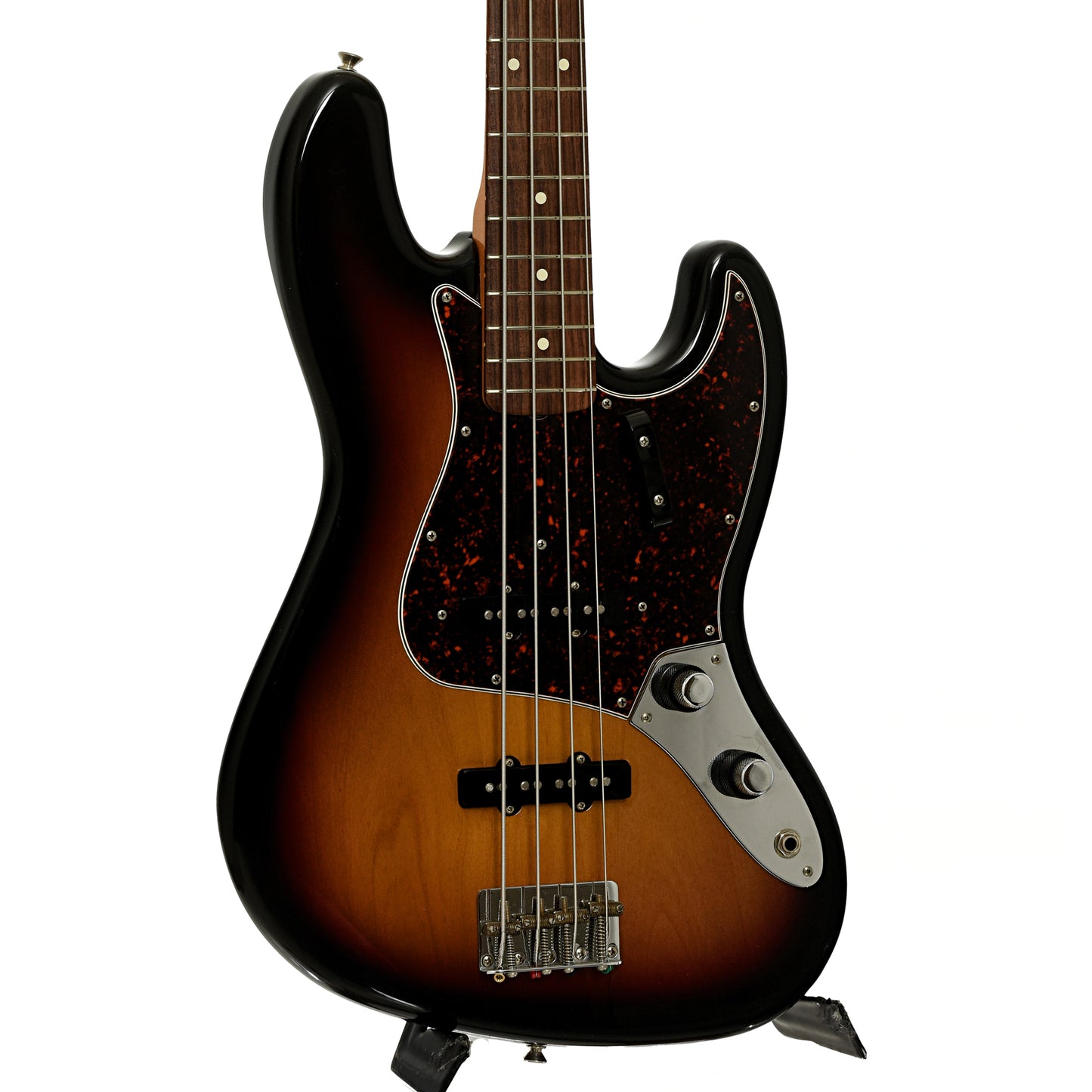 Front and  side of Fender American '62 Vintage Reissue Jazz Bass 