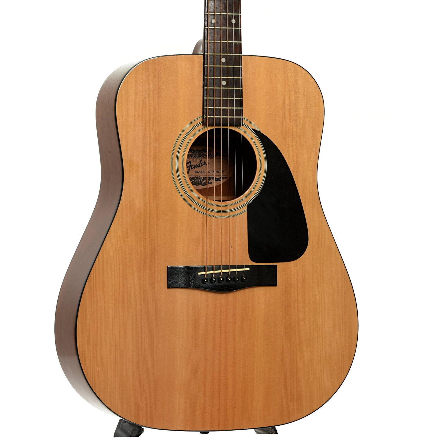 Front and side of Fender Gemini II Acoustic Guitar