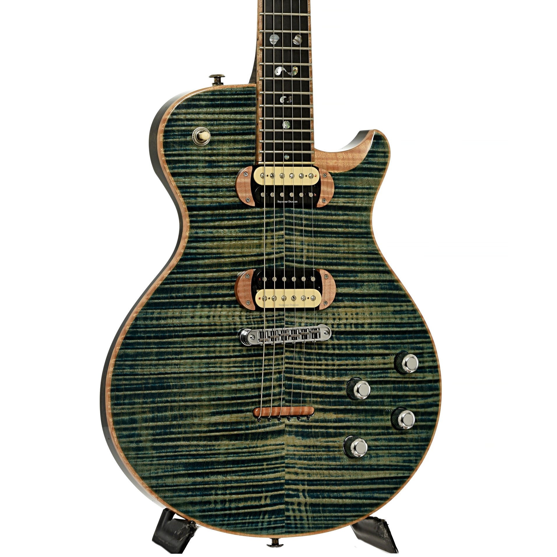 Front and side of Jet Caldera Electric Guitar