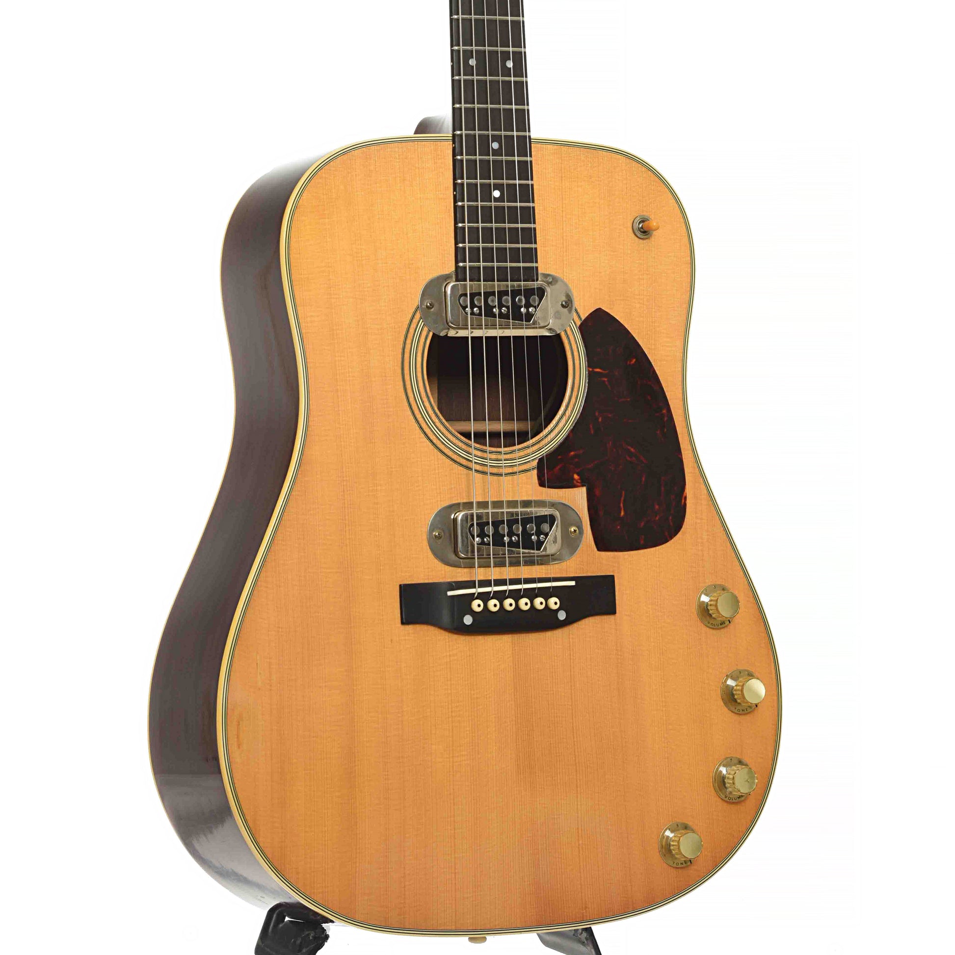 Front & Side of Martin D-28E