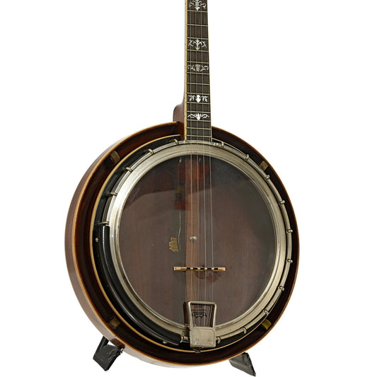Front and side of Weymann Orchestra Style 1 Tenor Banjo