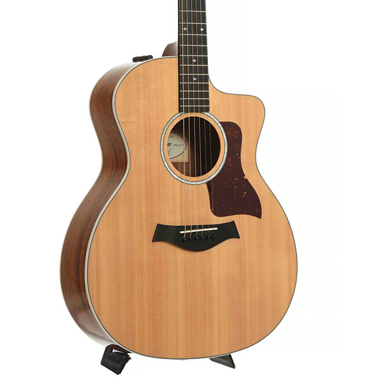 Front and side of Taylor 214ce DLX