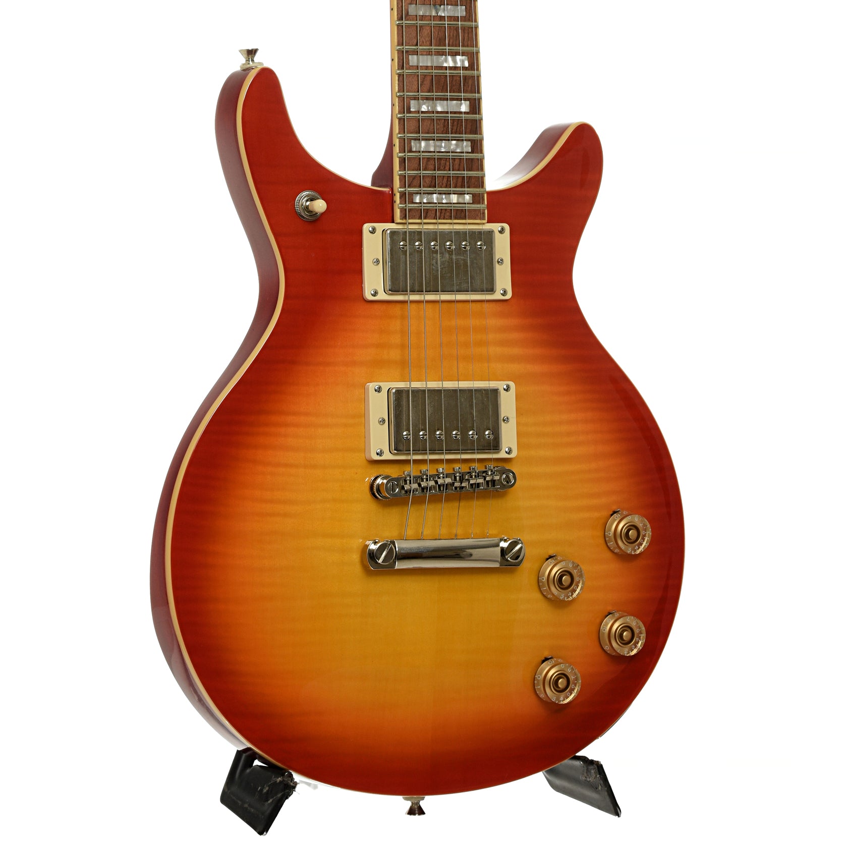 Front and side of Epiphone DC Pro Electric Guitar 