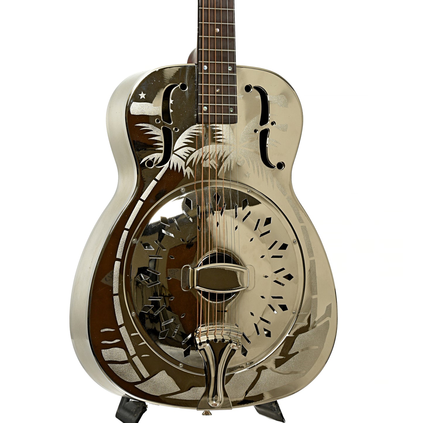 Front and side of Recording King RM-997-H Resonator Guitar