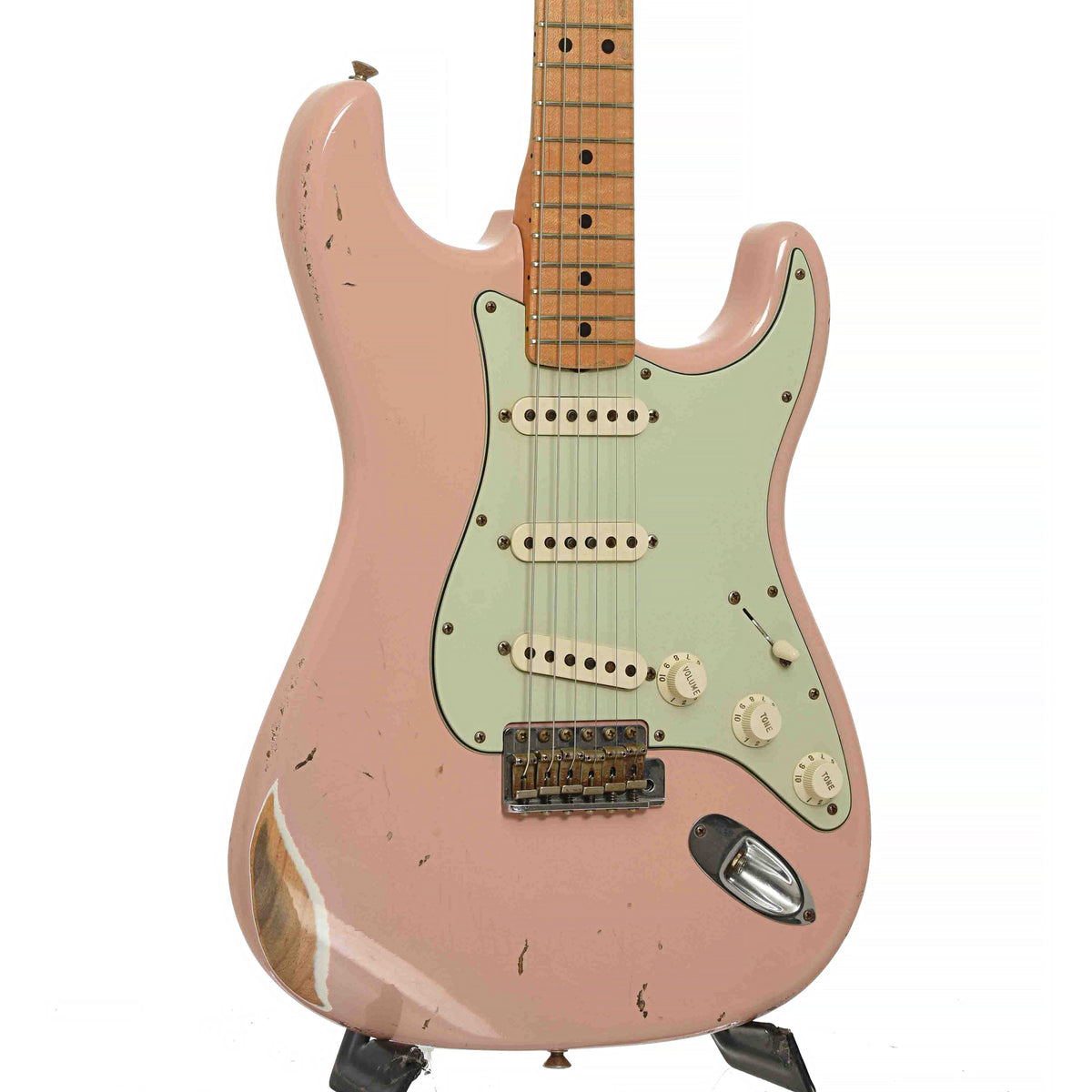 Front and side of Fender Custom Shop Heavy Relic '69 Stratocaster