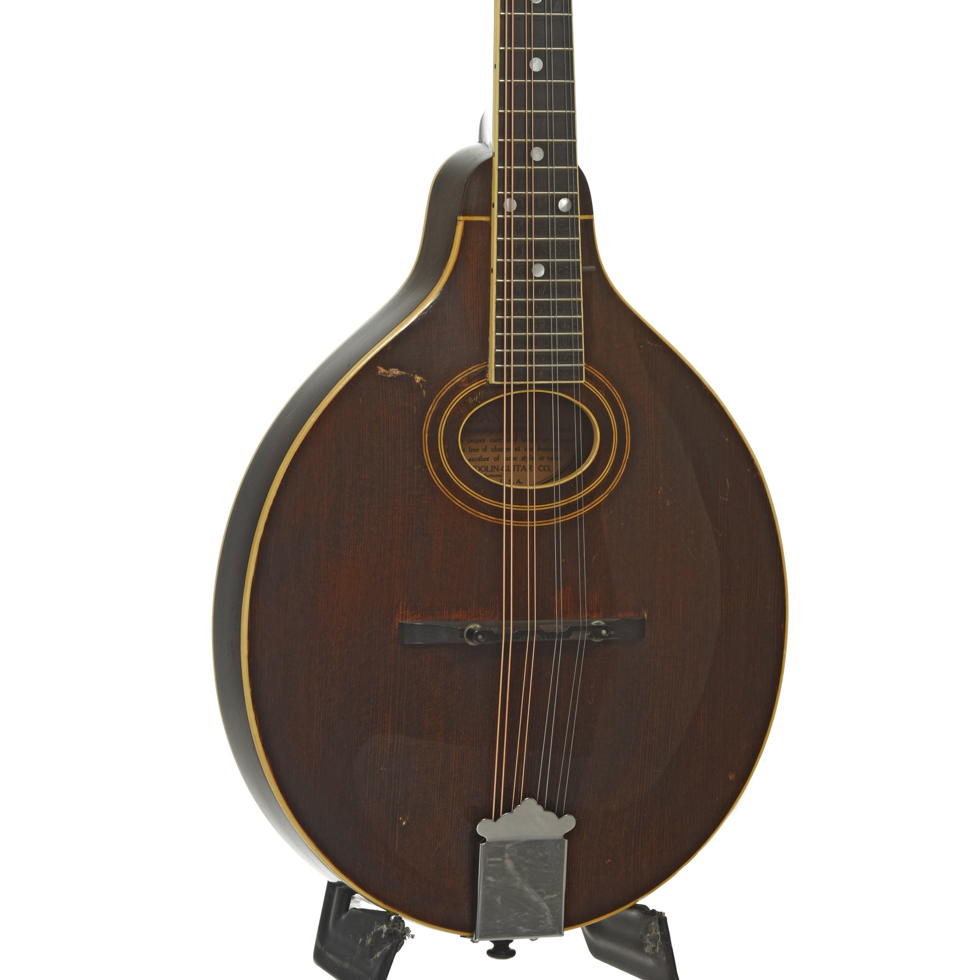 Front and side of Gibson A-2 Mandolin
