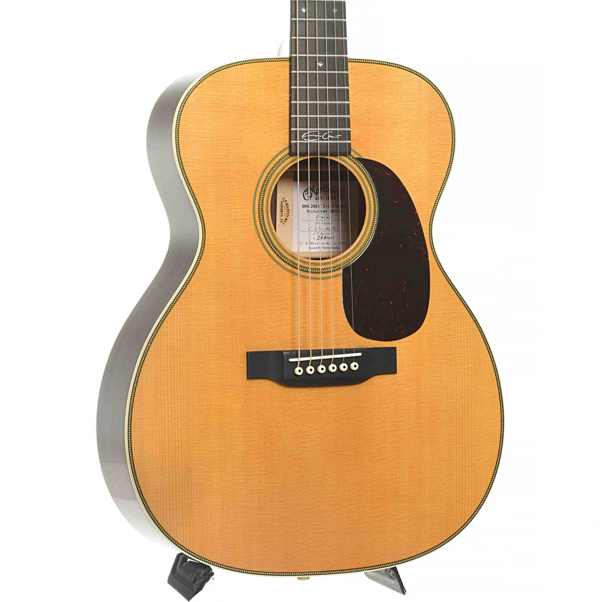 Front & Side of Martin 000-28EC Acoustic Guitar