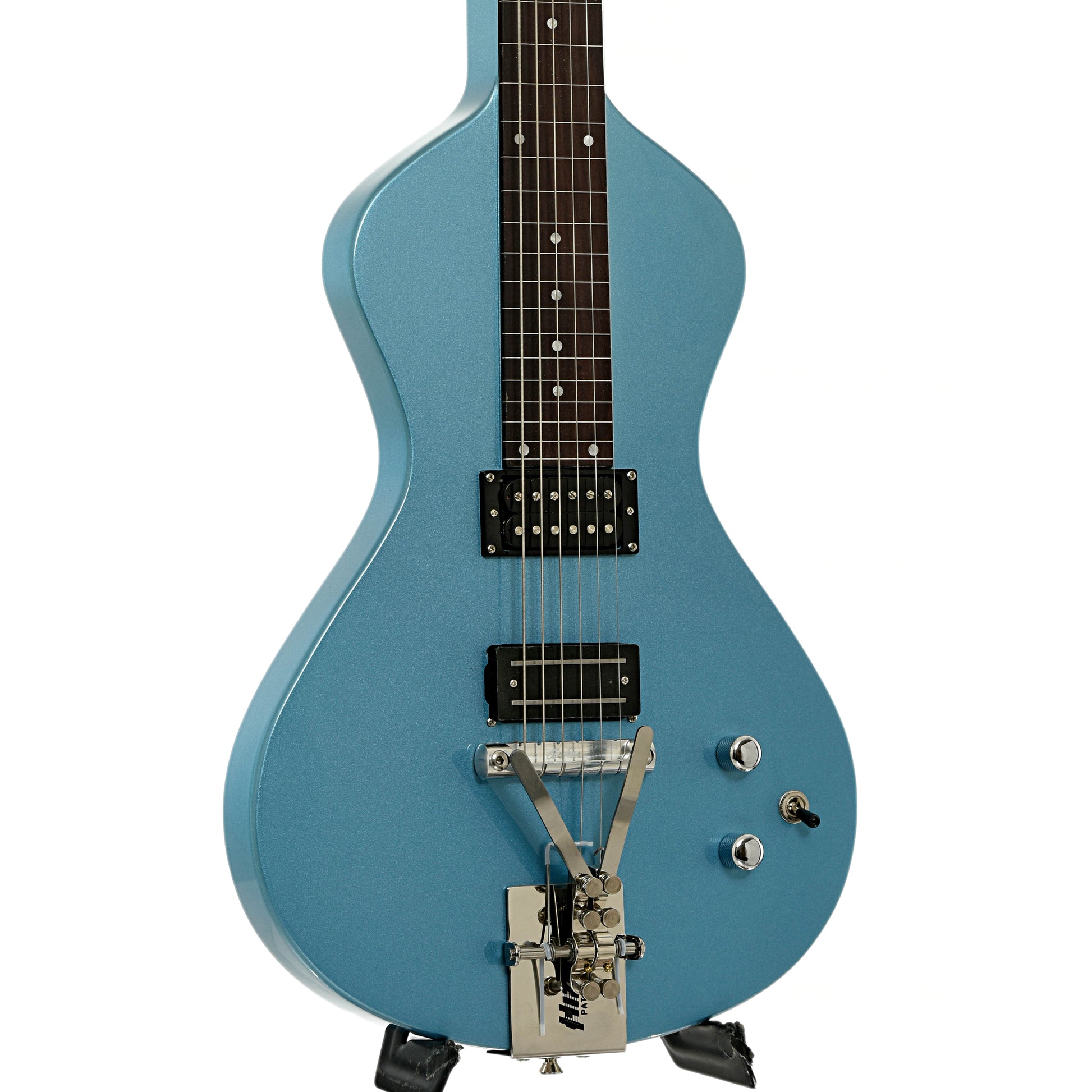 Front and side of Asher Electro Hawaiian Jr Lap Steel