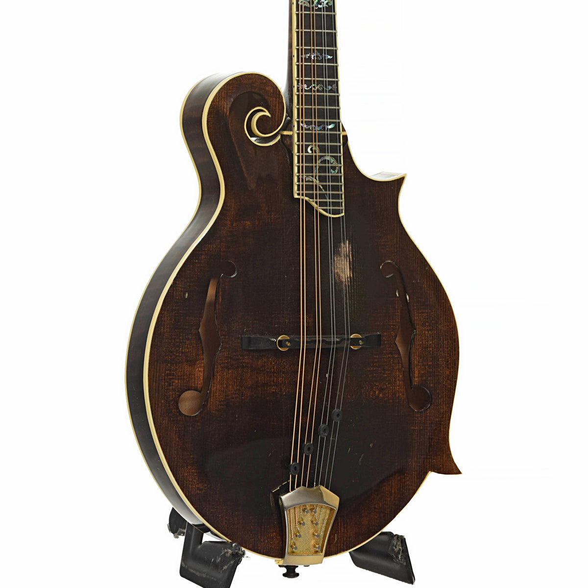 Front and side of Hook F-Style Mandolin 