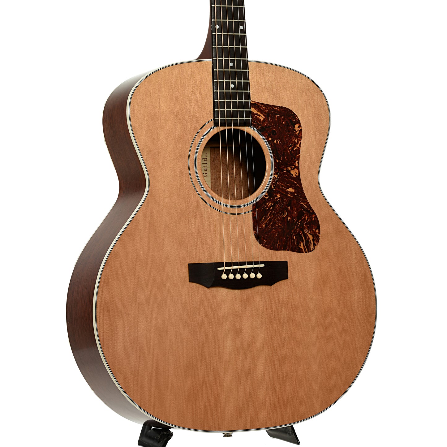 Front and side of Guild F40 Traditional Jumbo Acoustic Guitar