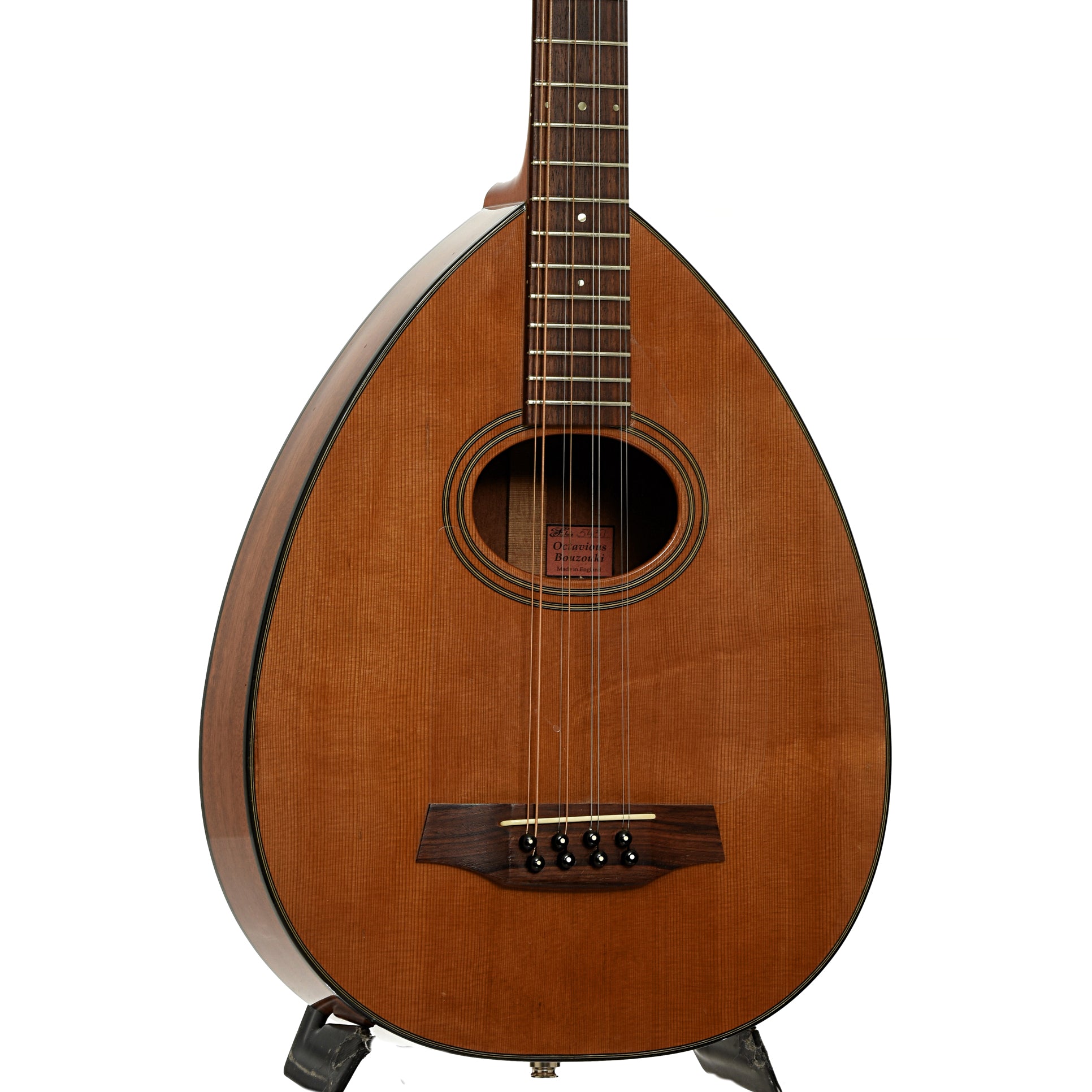 Front and side of Fylde Octavious Bouzouki